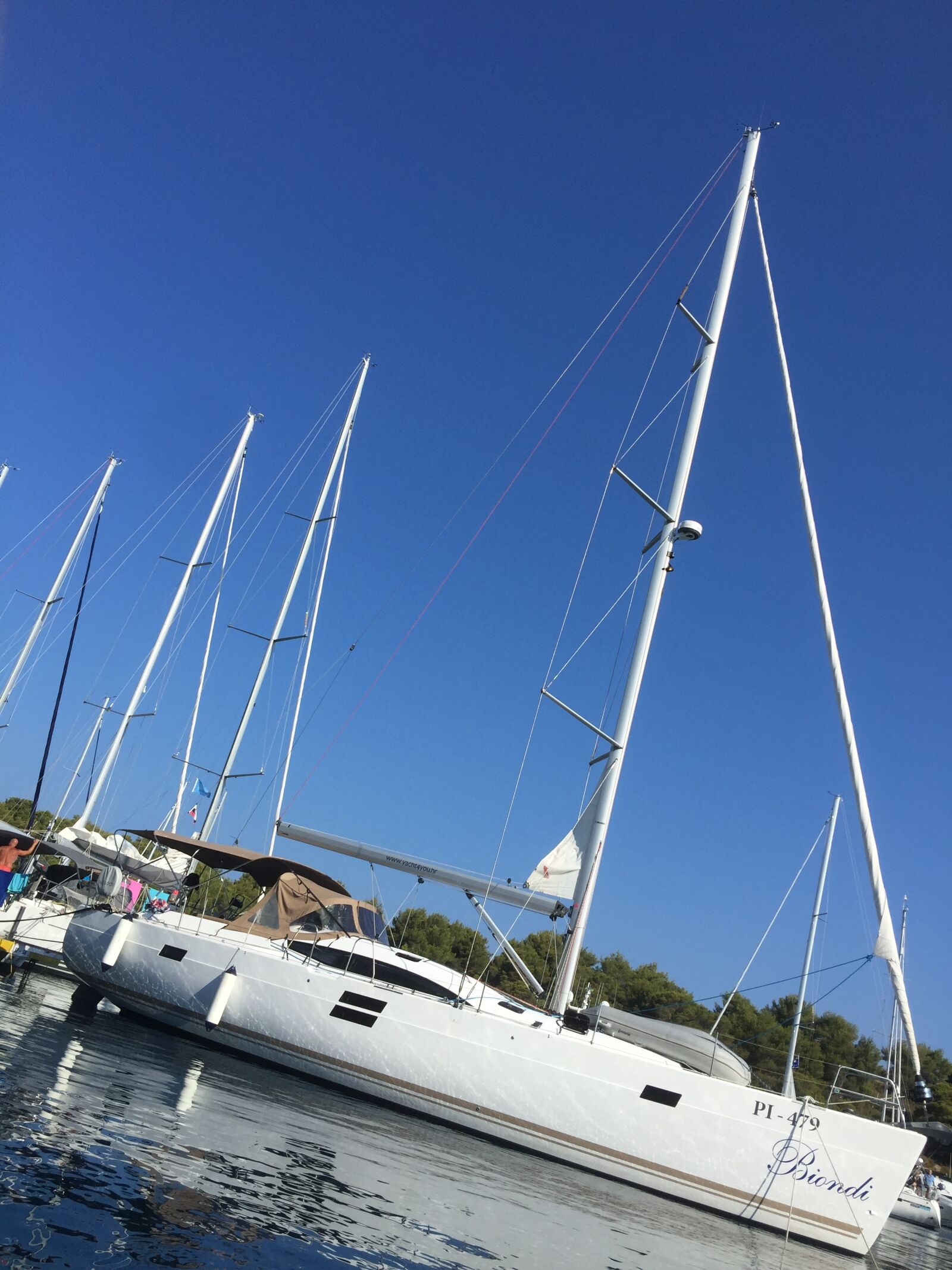 iPhone 6 Plus back camera 4.15mm f/2.2 sample photo. Sailing, croatia, 2016 photography