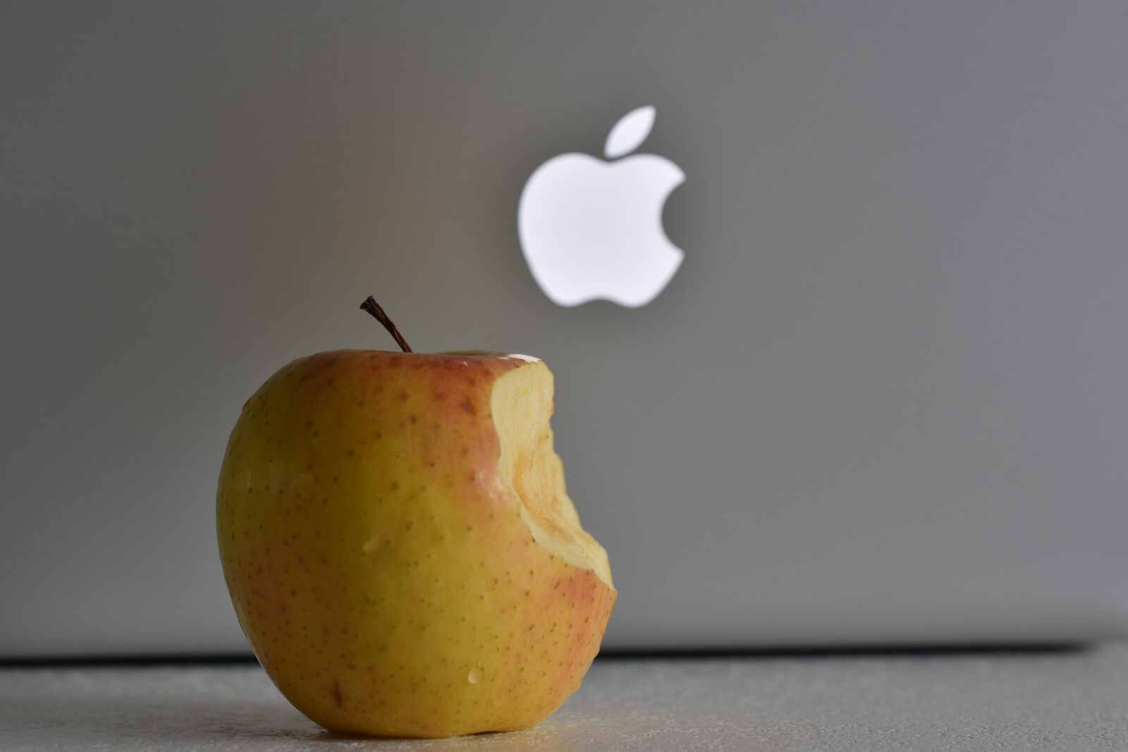Nikon D5600 sample photo. Apple, laptop, computer photography
