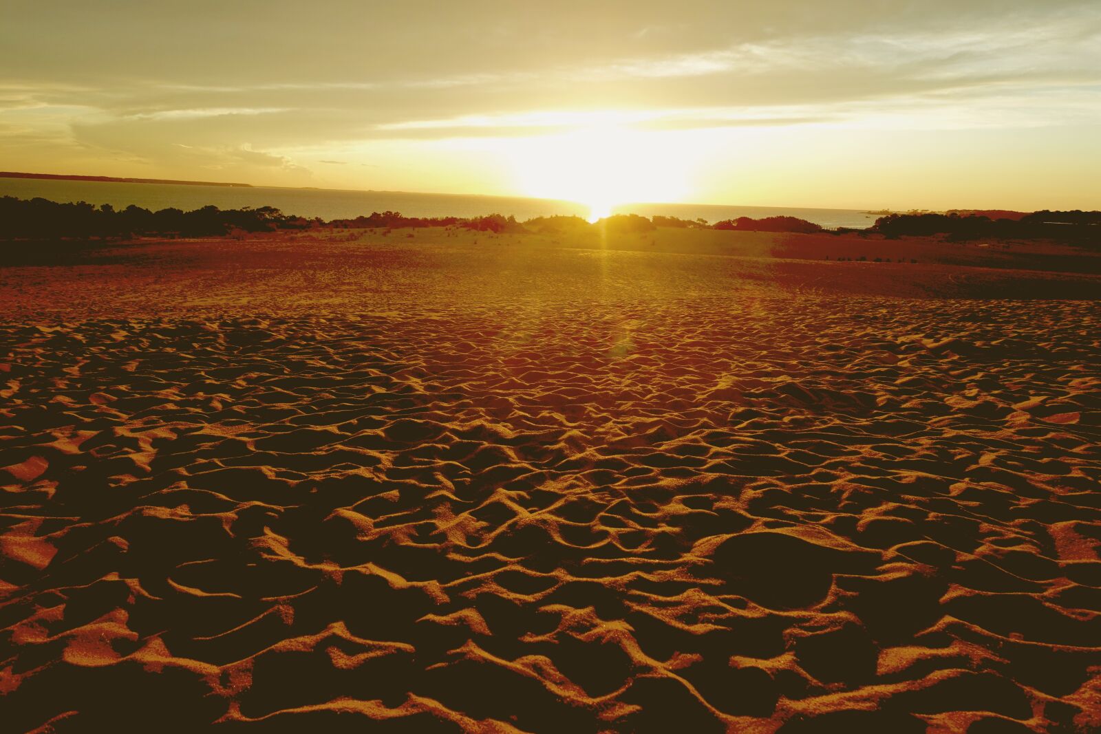 Sony Cyber-shot DSC-RX100 III sample photo. Sun set, sand dunes photography