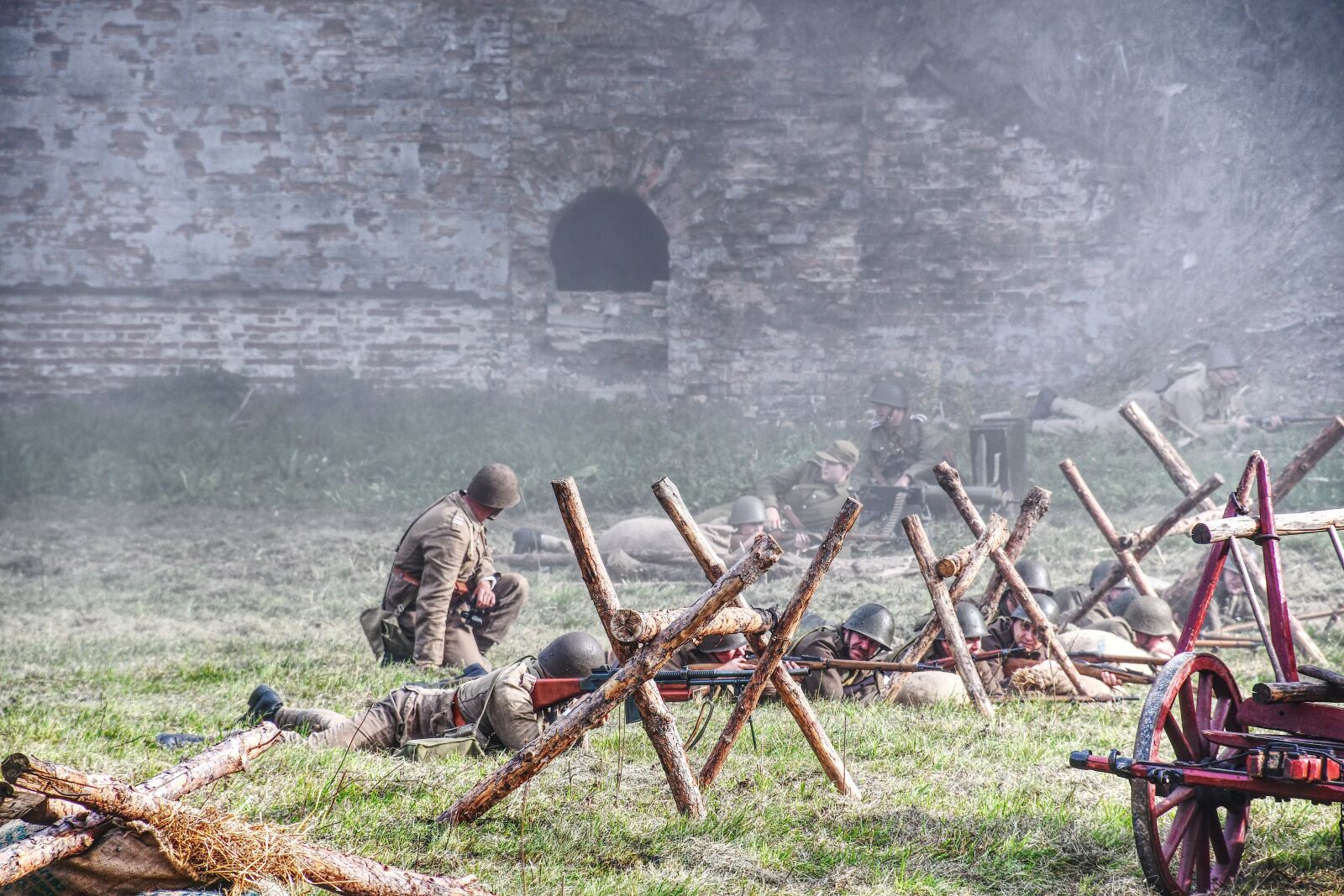 Nikon D7500 sample photo. The military, soldiers, staging photography