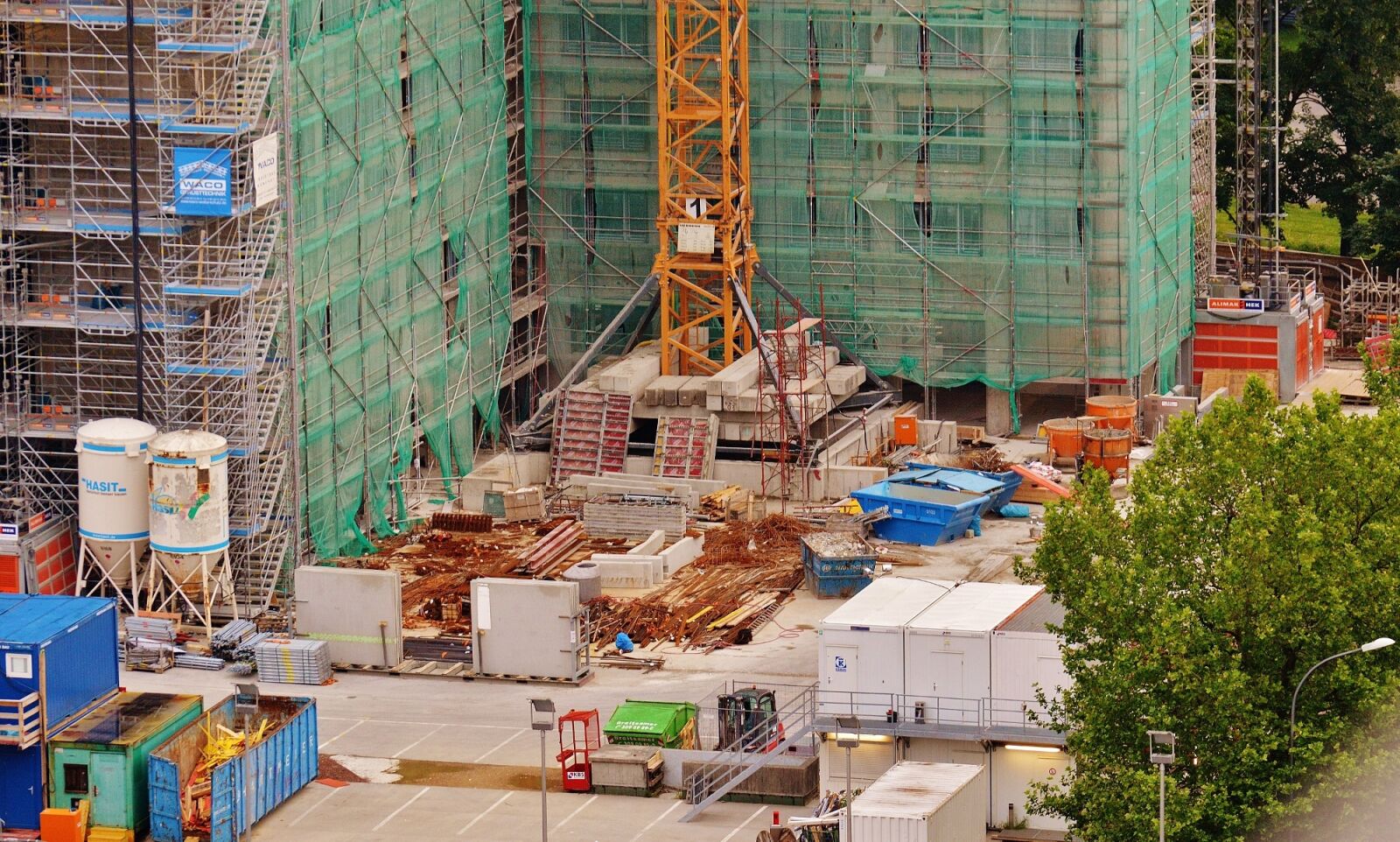 Nikon D3200 sample photo. Skyscraper, site, construction photography