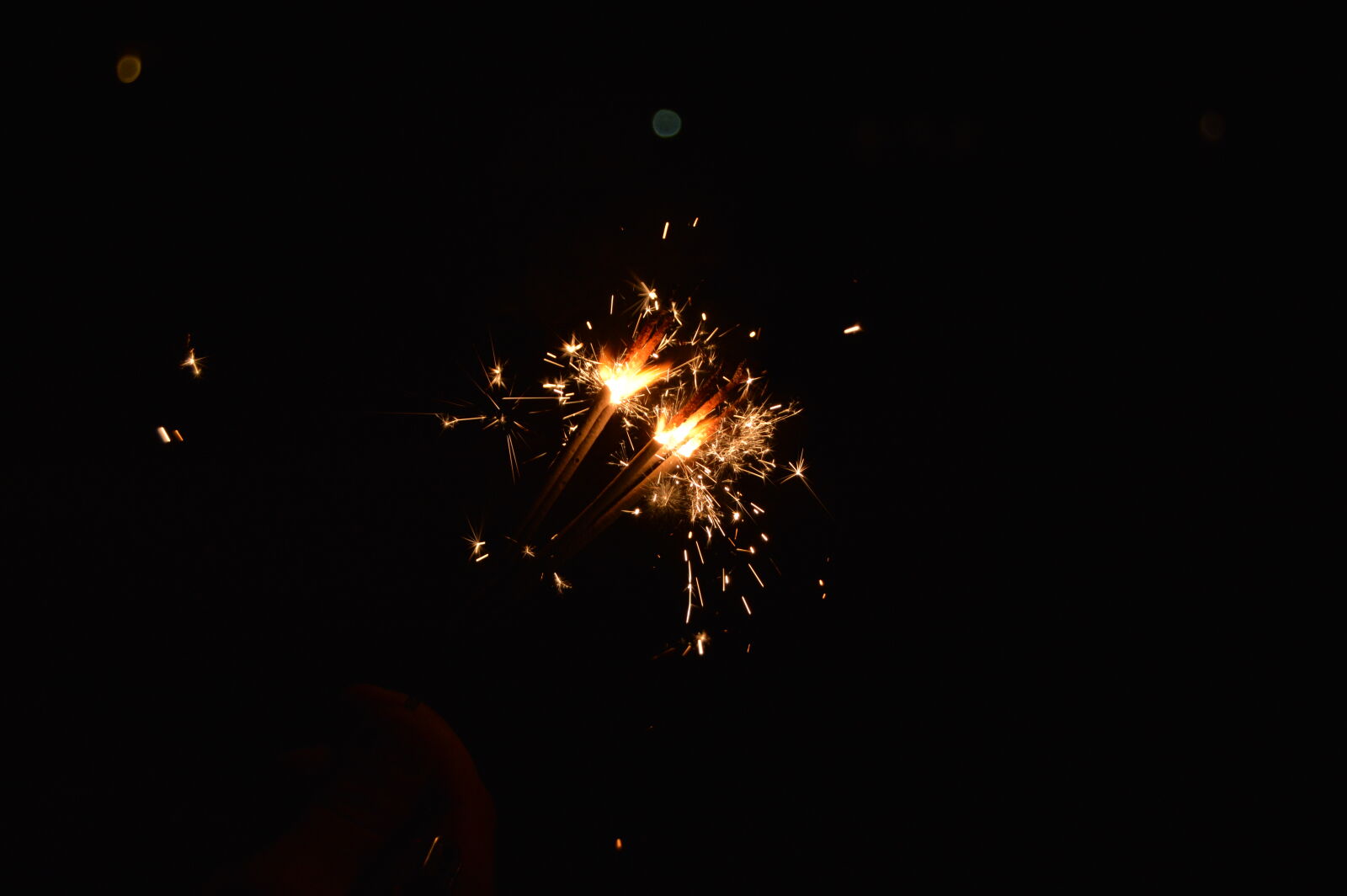 Nikon D3200 sample photo. Fireworks, lights, night, sparkler photography