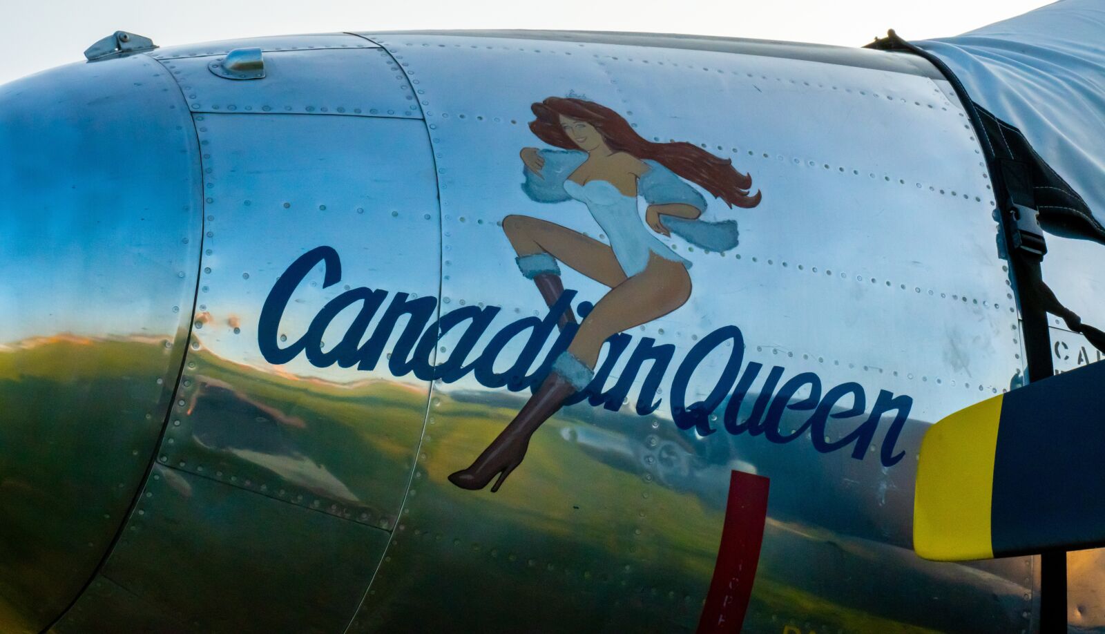Tamron SP 24-70mm F2.8 Di VC USD sample photo. Wwii, nose art, aircraft photography