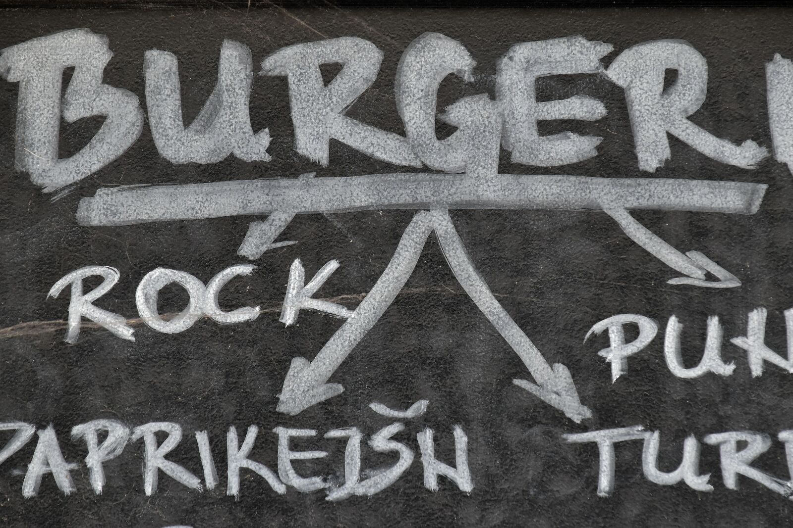 Nikon D5500 sample photo. Drawing chalk, blackboard, writing photography