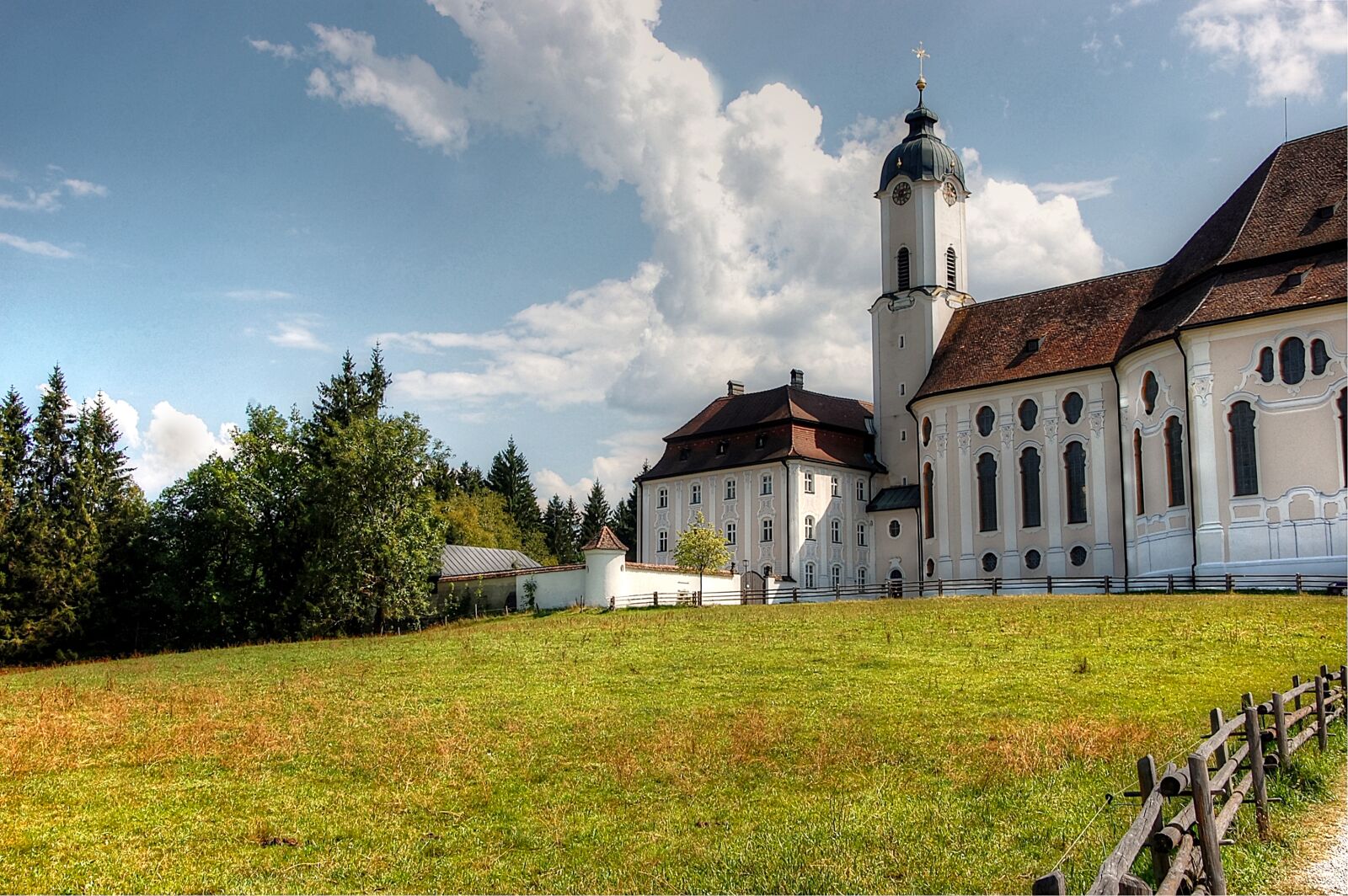 Nikon D40 sample photo. Pilgrimage church of wies photography