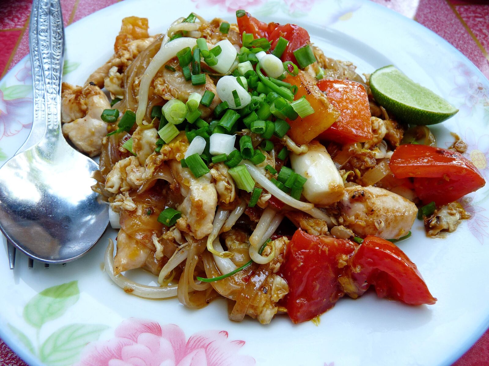 Panasonic Lumix DMC-FZ28 sample photo. Pad, thai, noodles photography