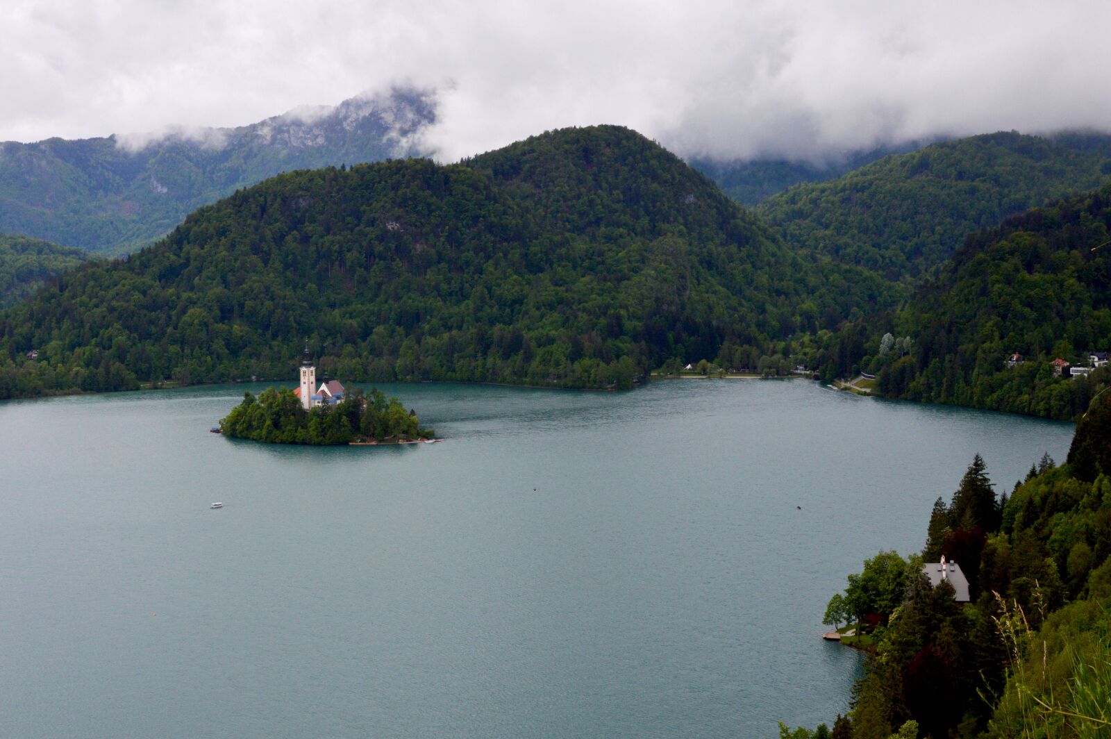Nikon D3200 sample photo. Slovenia, lake bled, church photography