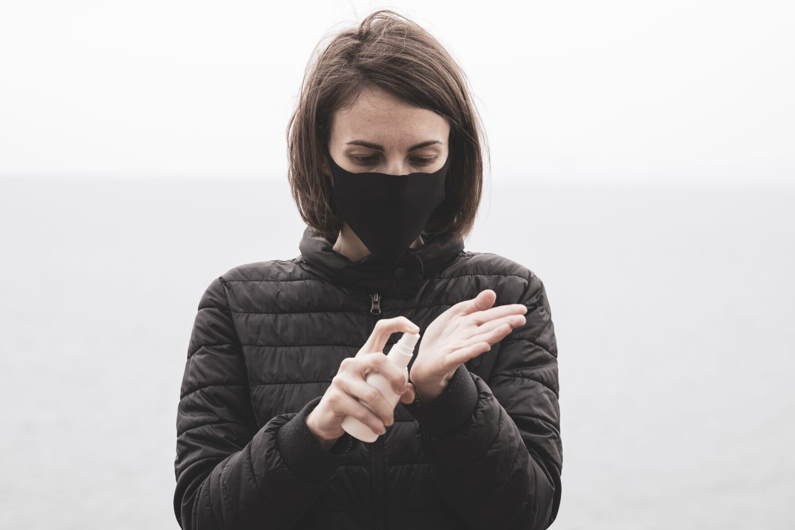 Canon RF 85mm F1.2L USM sample photo. Mask, coronavirus, quarantine photography