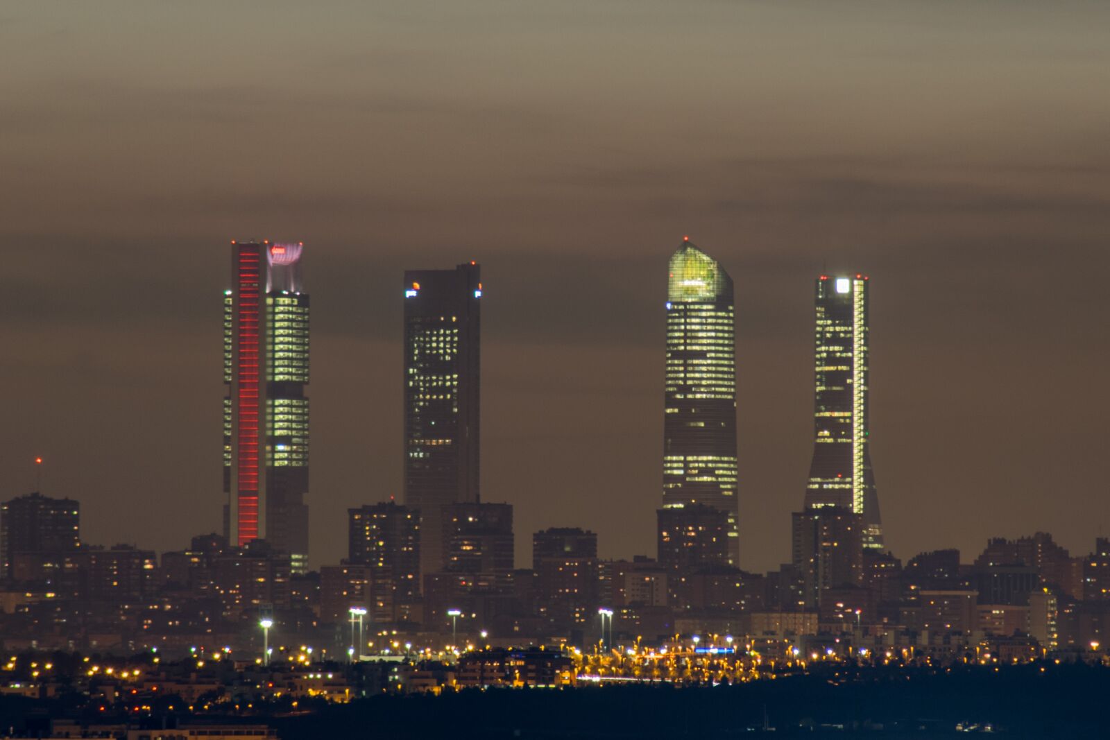 Nikon D3300 sample photo. Torres, madrid, madrid skyscrapers photography