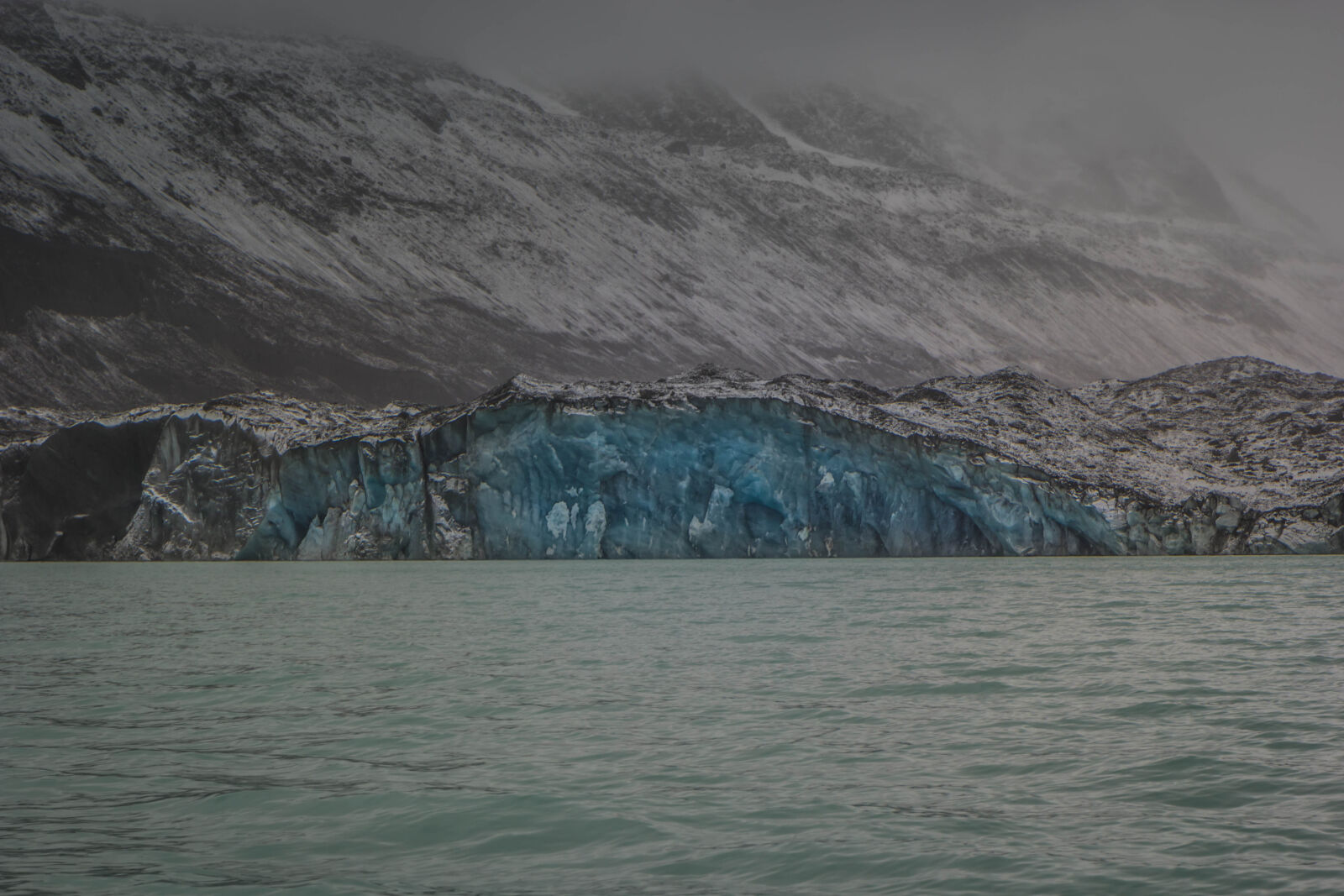 Canon EF-S 17-55mm F2.8 IS USM sample photo. Glacier, icebergs, lake, mount photography