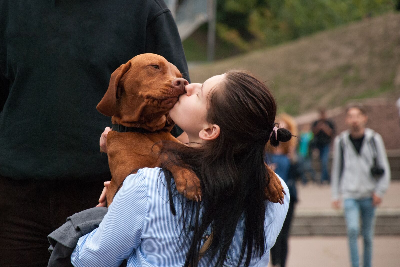Nikon D80 sample photo. People, animals, happiness photography