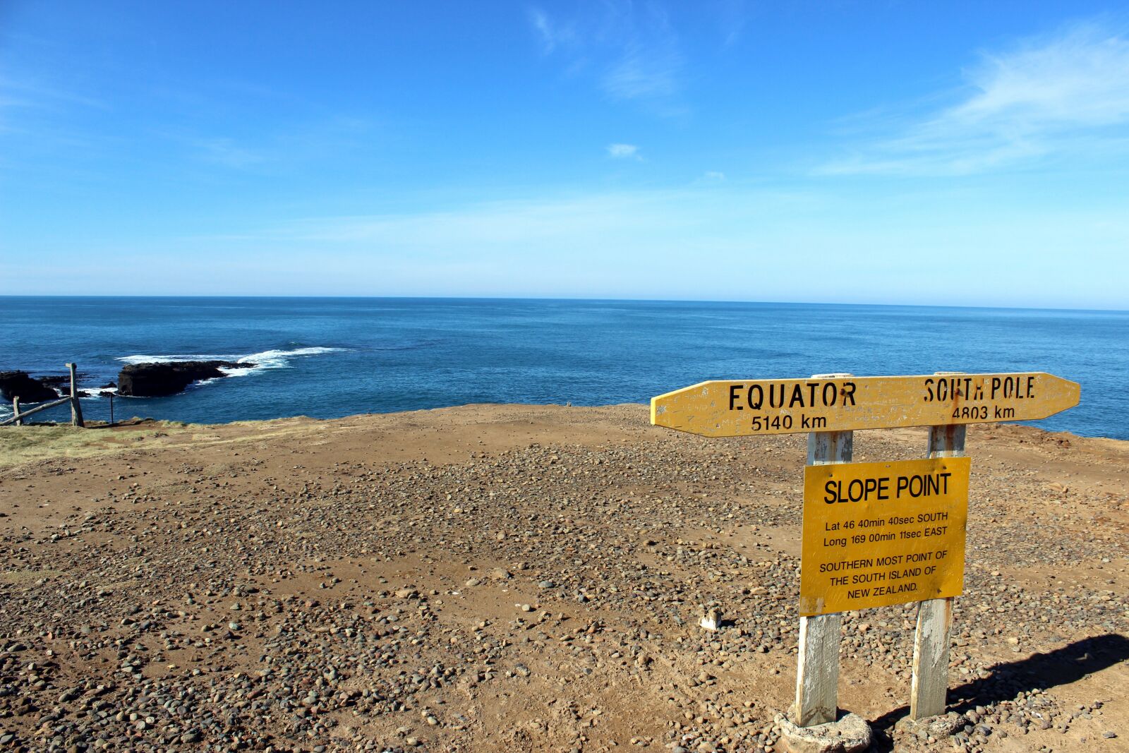 Canon EOS 600D (Rebel EOS T3i / EOS Kiss X5) sample photo. Slope point, the southernmost photography