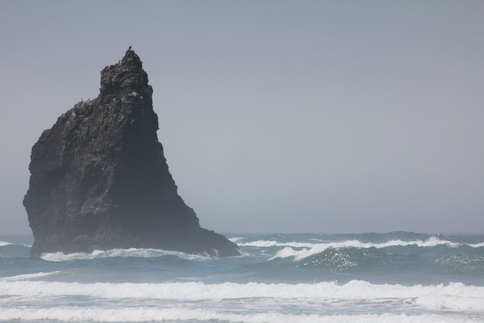Canon EOS 60D + Canon EF-S 55-250mm F4-5.6 IS sample photo. Cannon beach, waves, pacific photography