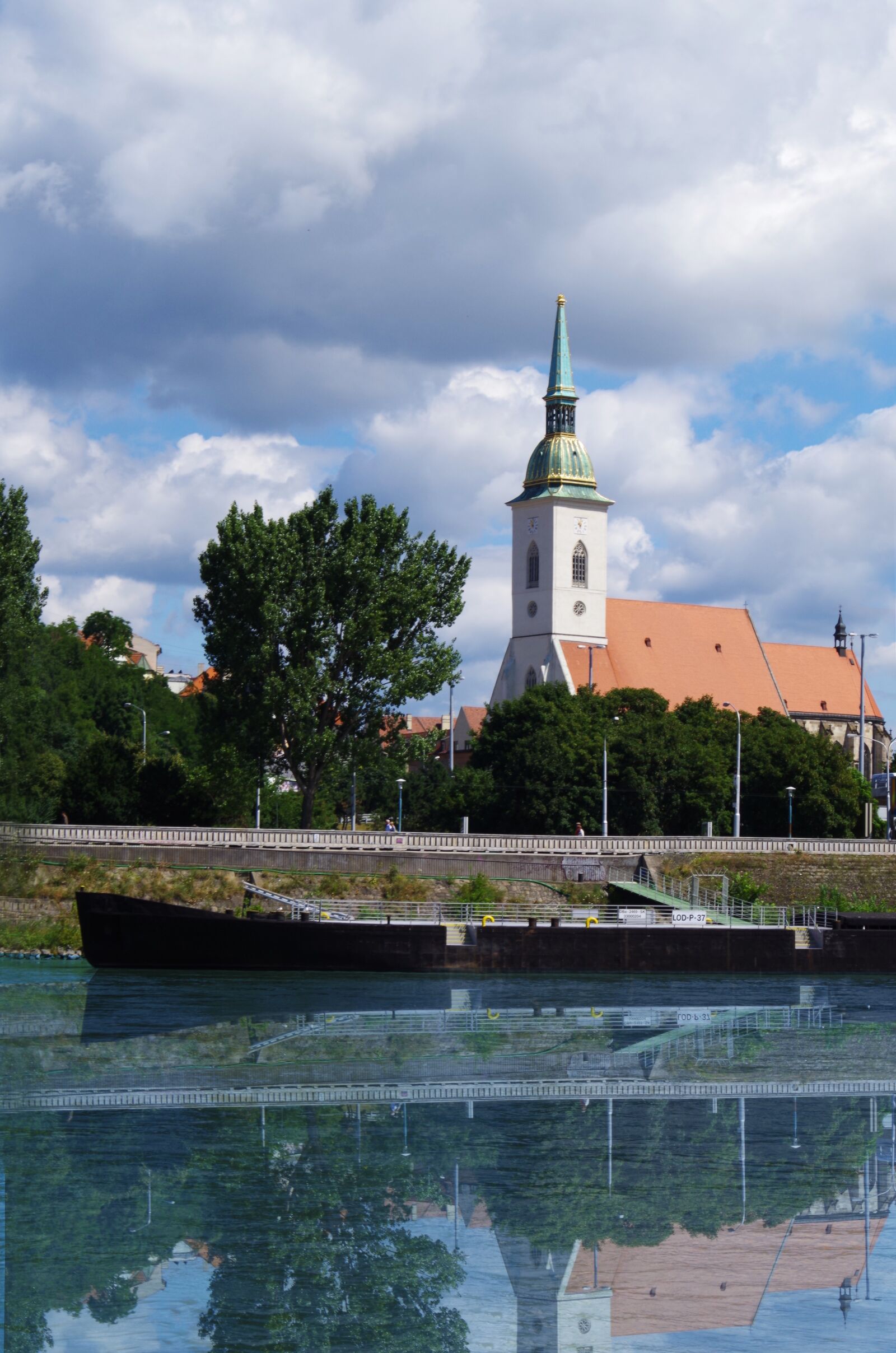 Pentax K-500 sample photo. Bratislava, slovakia, st martin's photography