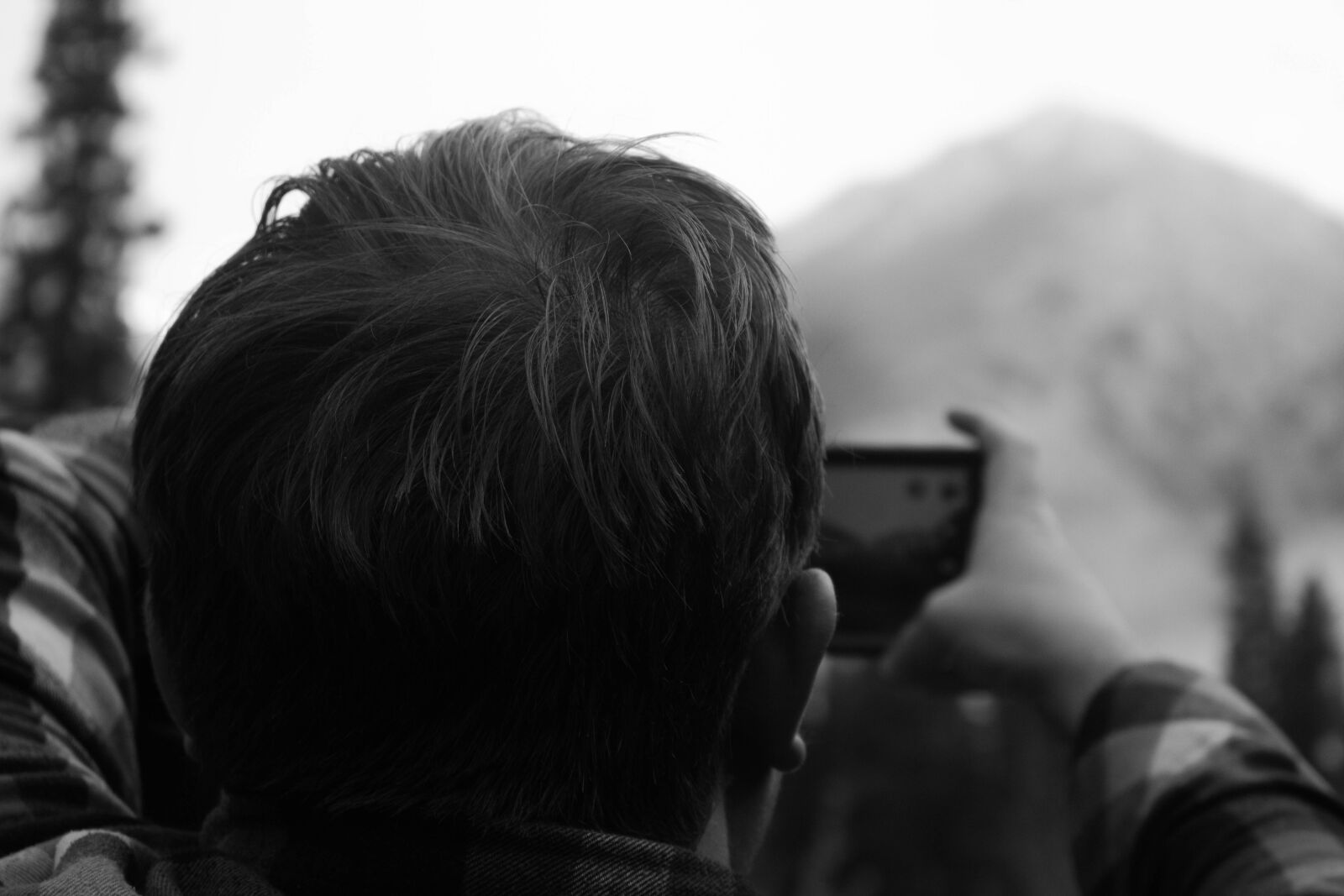 Canon EOS 700D (EOS Rebel T5i / EOS Kiss X7i) sample photo. Black, and, white, mountain photography