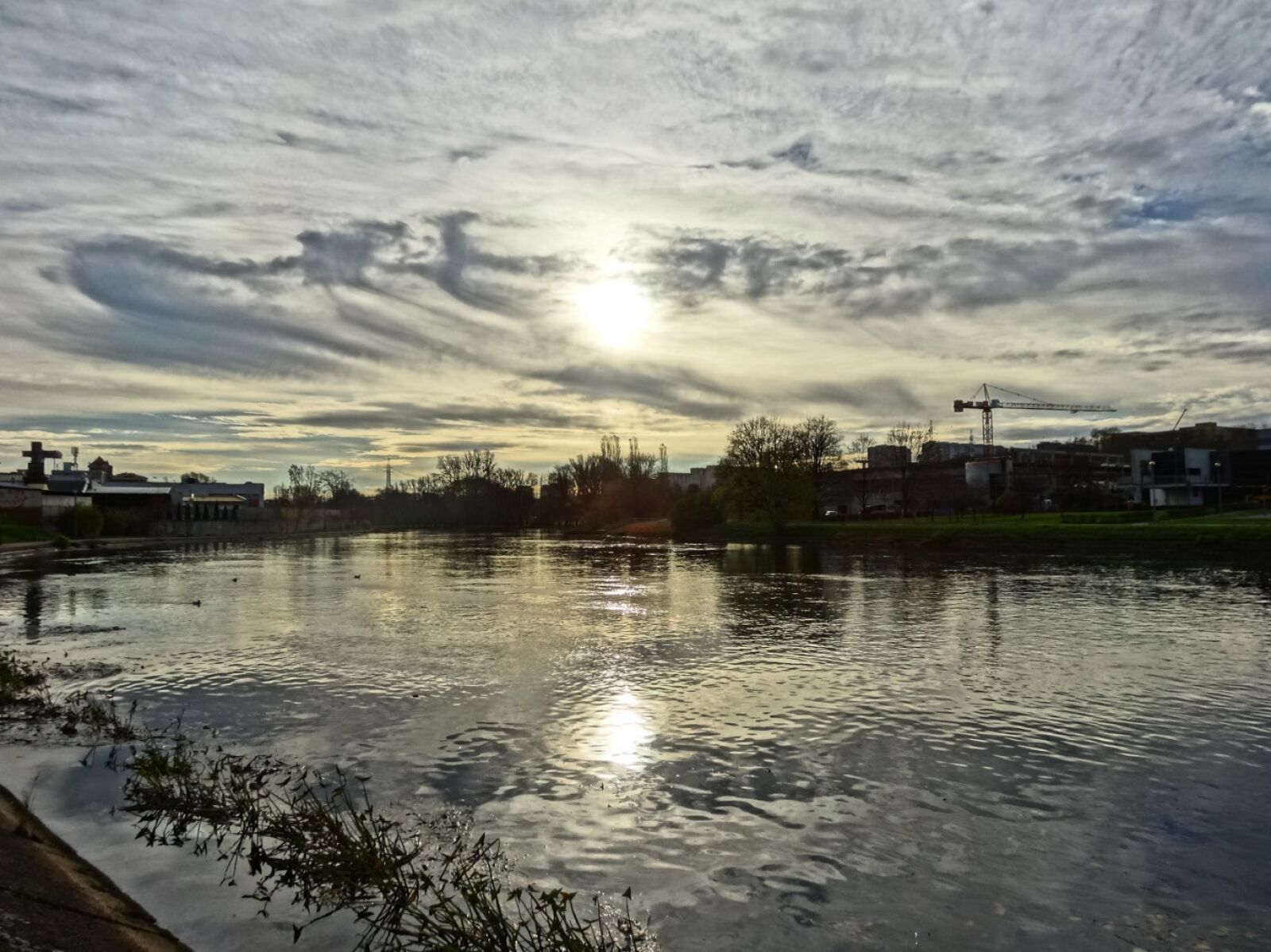 Sony Cyber-shot DSC-HX20V sample photo. Brda, river, sunrise photography