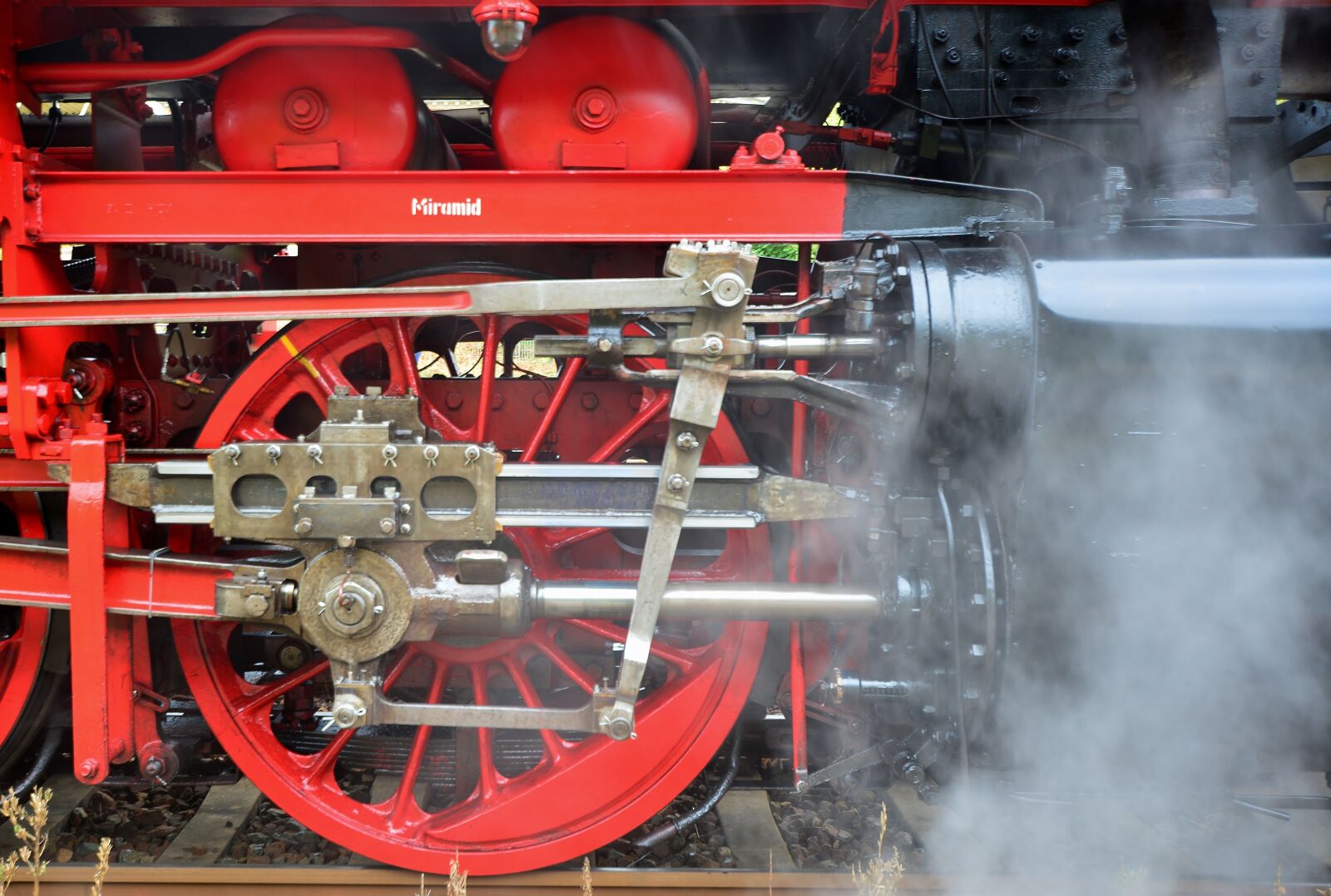 Nikon D5200 sample photo. Steam, steam locomotive, historically photography