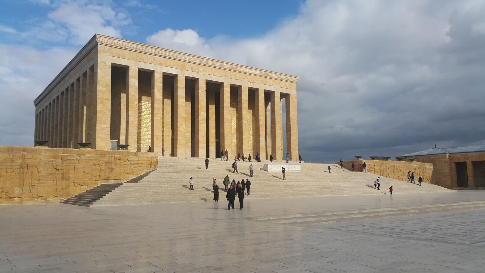 Samsung Galaxy Note4 sample photo. N mausoleum, ankara, mausoleum photography