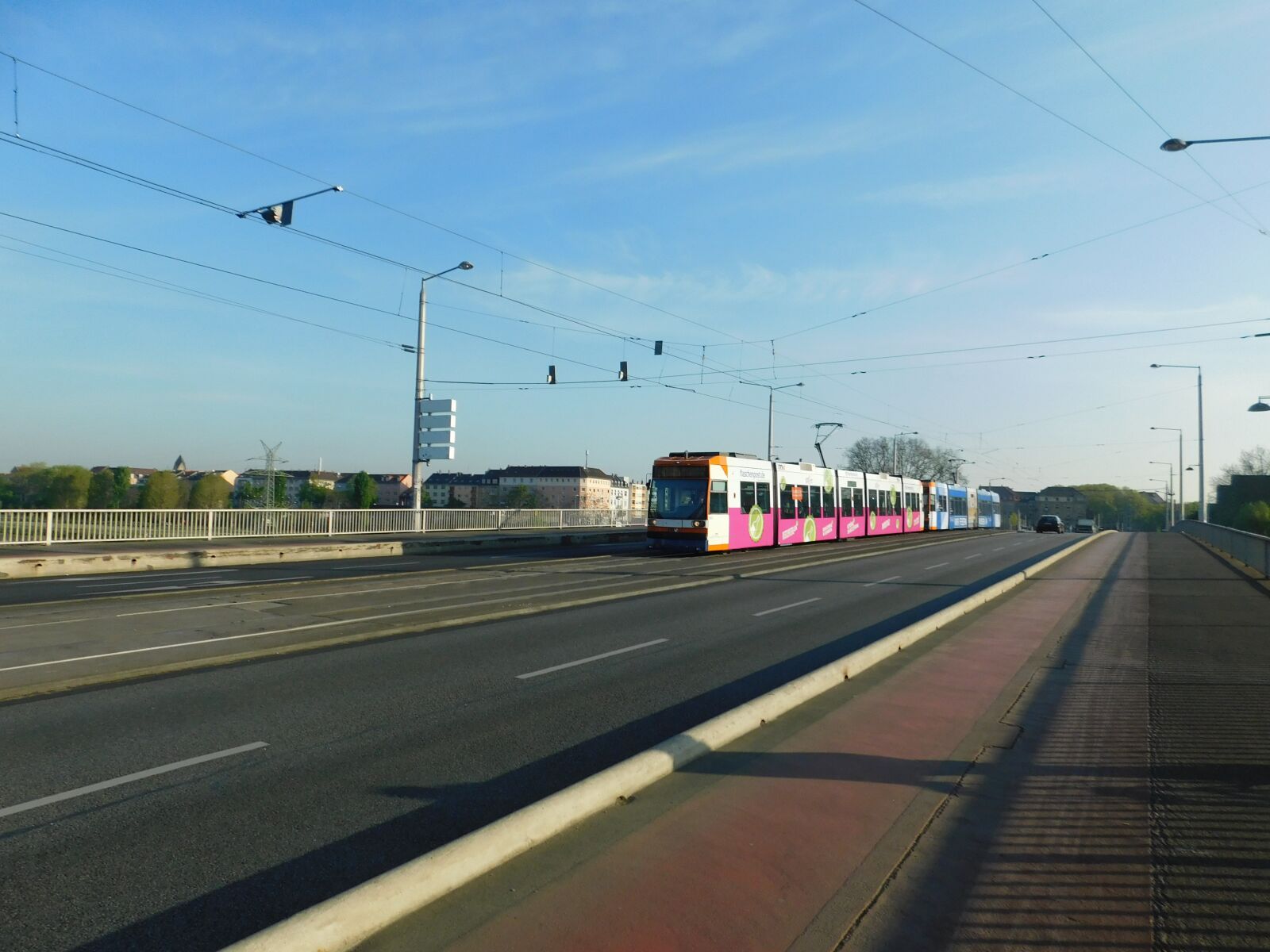 Nikon Coolpix B500 sample photo. Tram, light rail, bridge photography