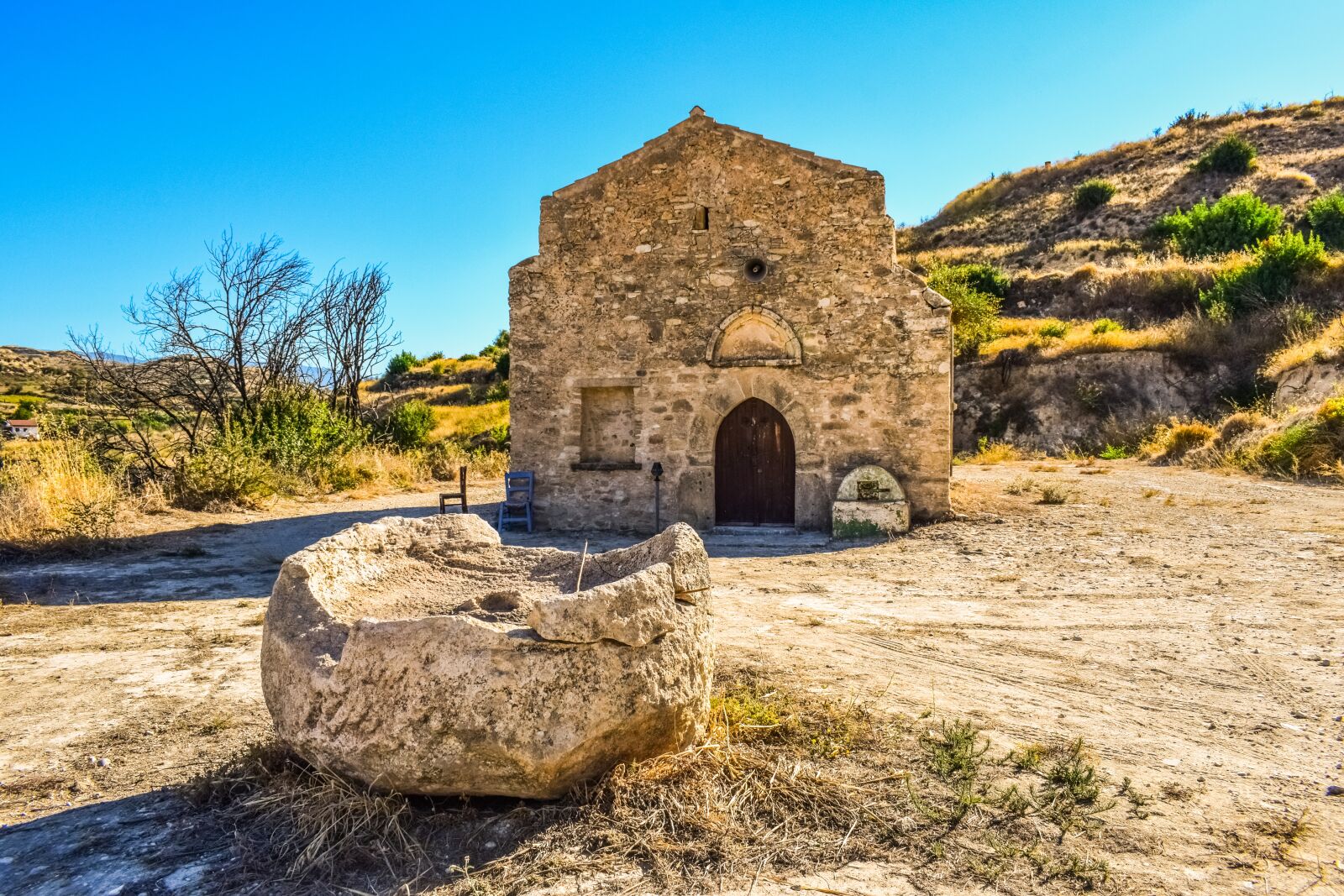 Nikon D3300 sample photo. Cyprus, ayia elissavet, chapel photography