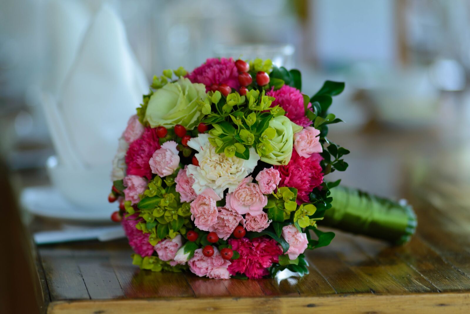 Nikon D600 sample photo. Wedding flowers, flower bride photography