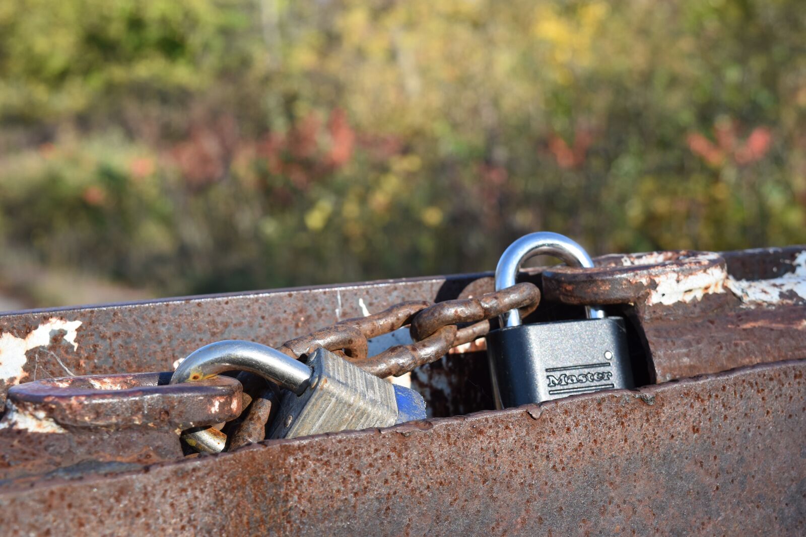 Nikon D5500 sample photo. Locks, steel, chain photography