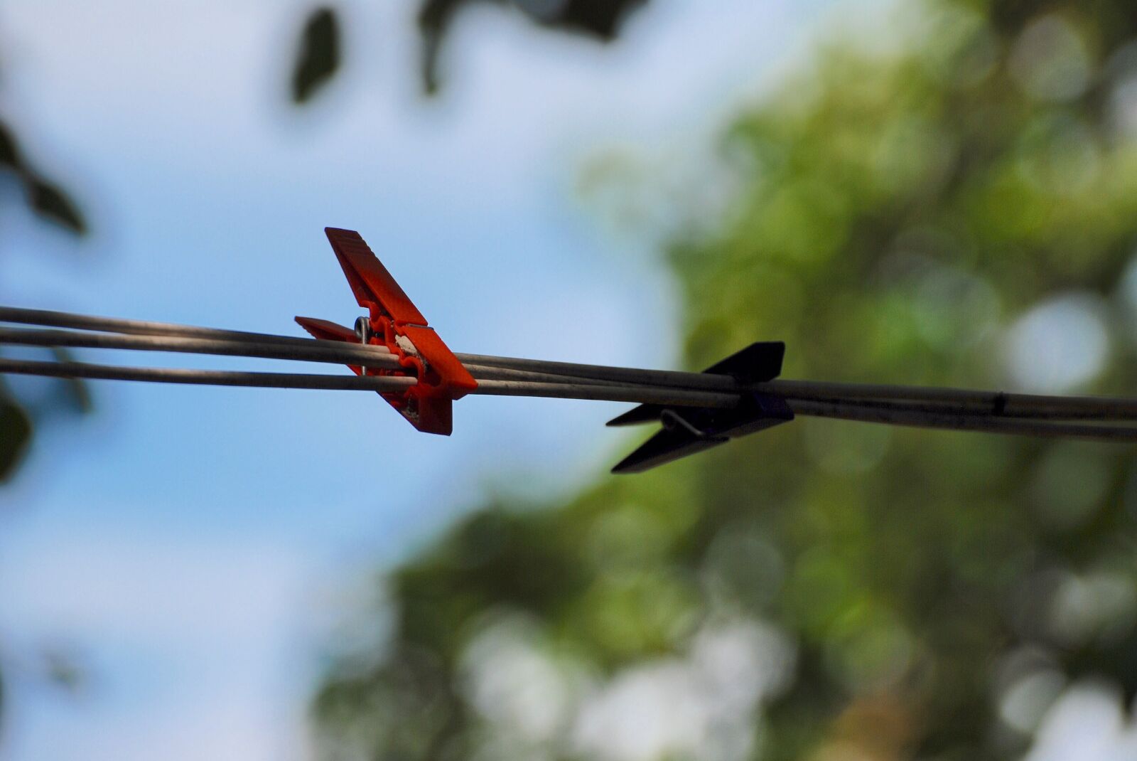 Nikon D80 sample photo. Clothespin, laundry, vintage photography