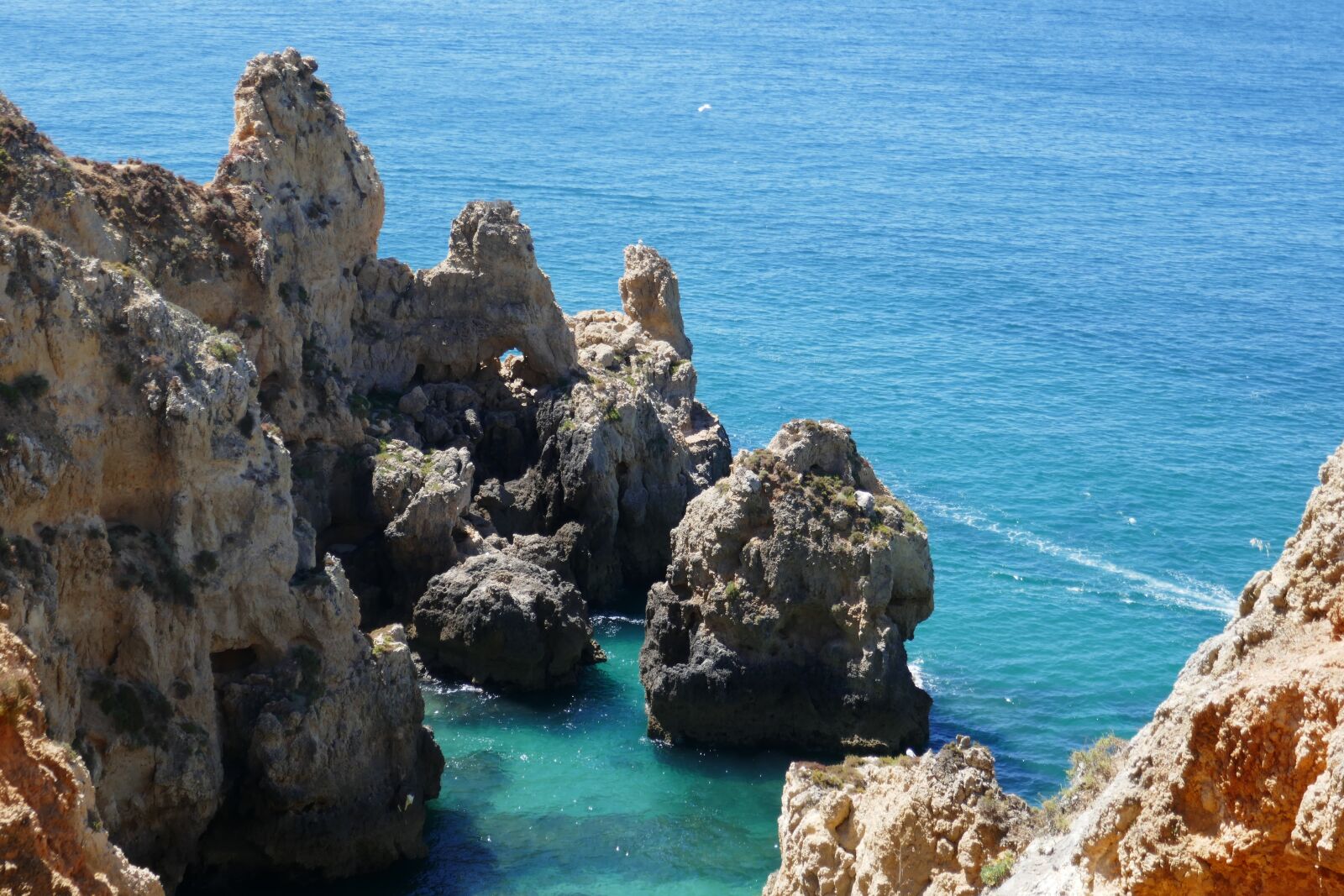 Panasonic DMC-TZ101 sample photo. Portugal, coast, sea photography