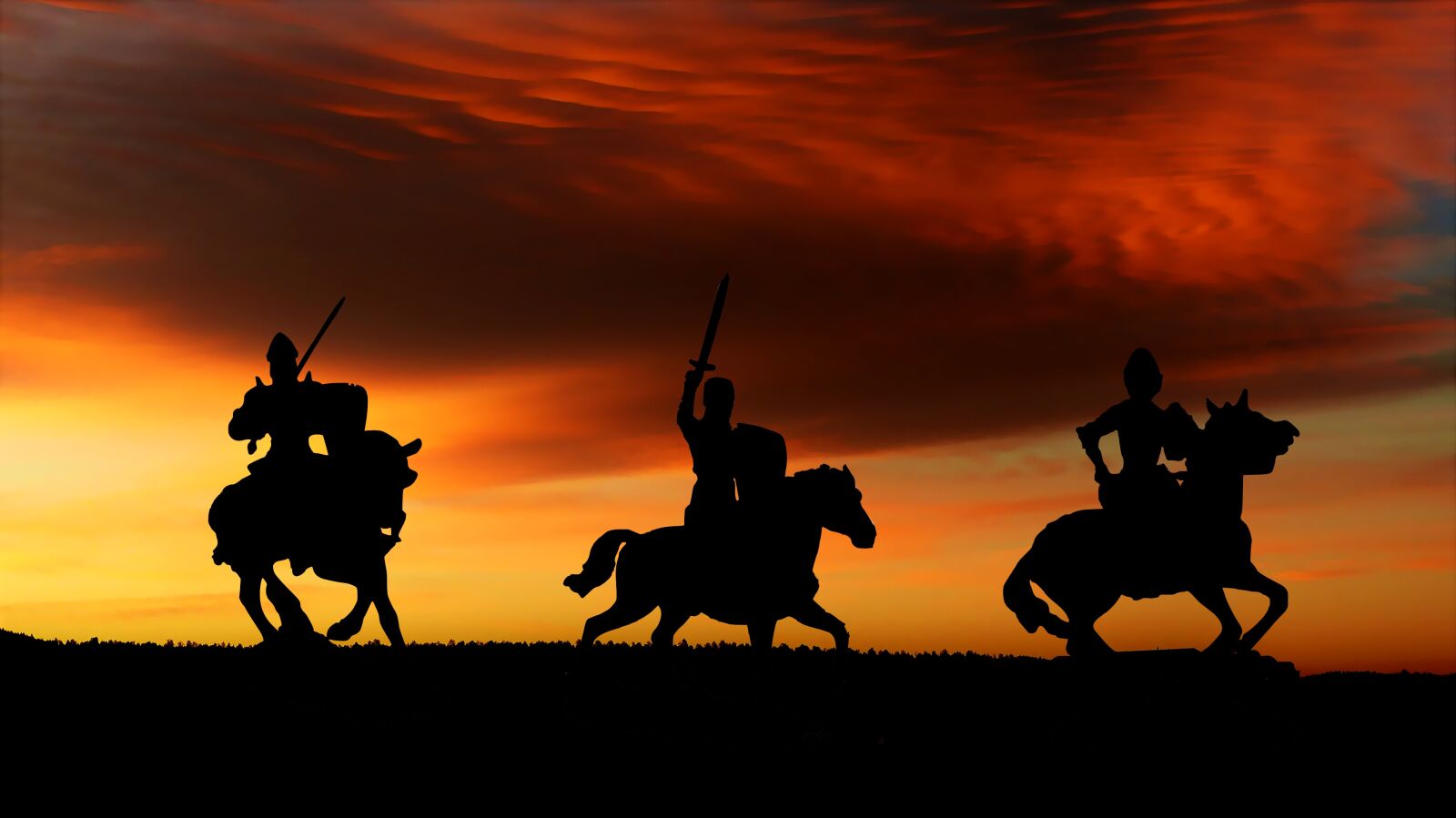 Panasonic Lumix DMC-FZ200 sample photo. Sunset, knights, sky photography