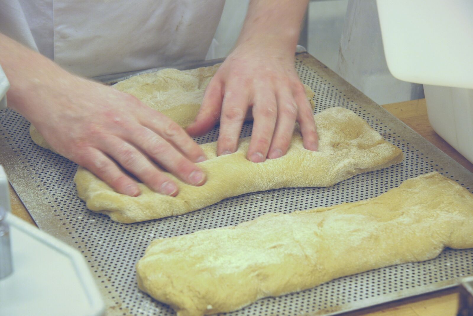 Canon EOS 20D sample photo. Ciabatta, bread, baked photography