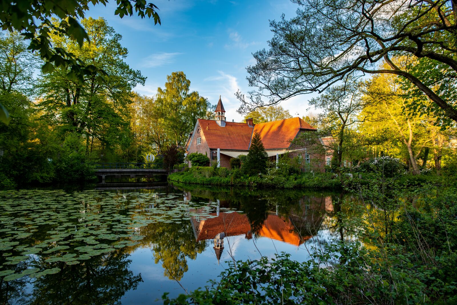 Nikon D750 sample photo. Rantzauersee, barmstedt, castle island photography