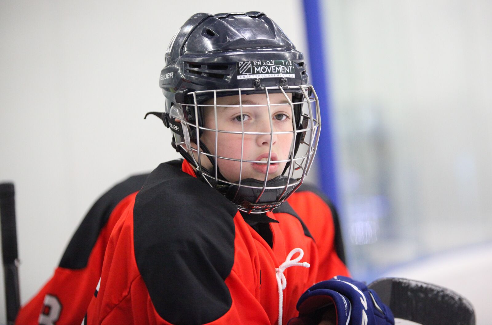 Canon EOS 5D Mark II sample photo. Hockey, player, game photography