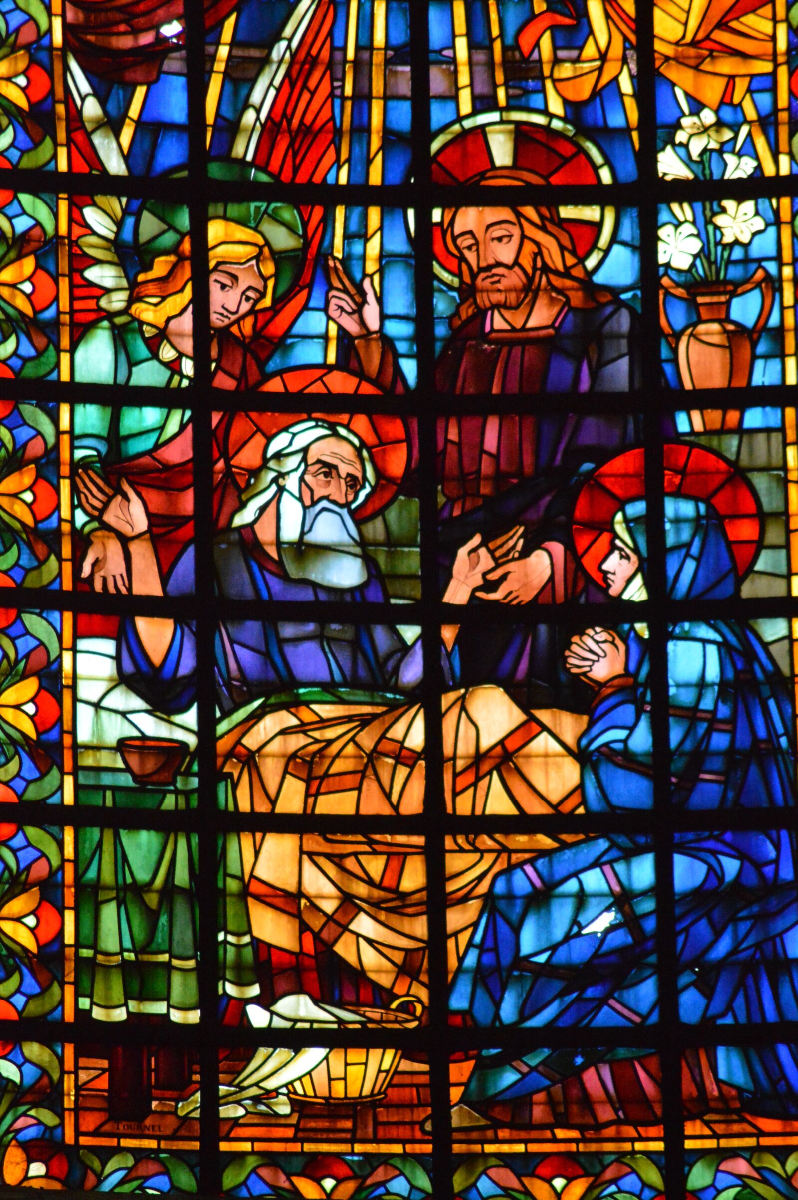 Nikon D3200 sample photo. Stained glass, window, church photography