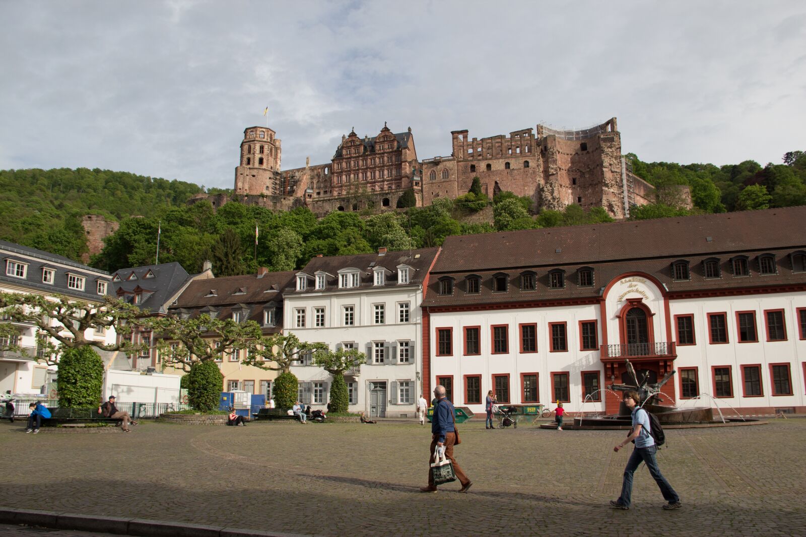Canon EF-S 18-135mm F3.5-5.6 IS sample photo. Heidelberg, castle, lock photography