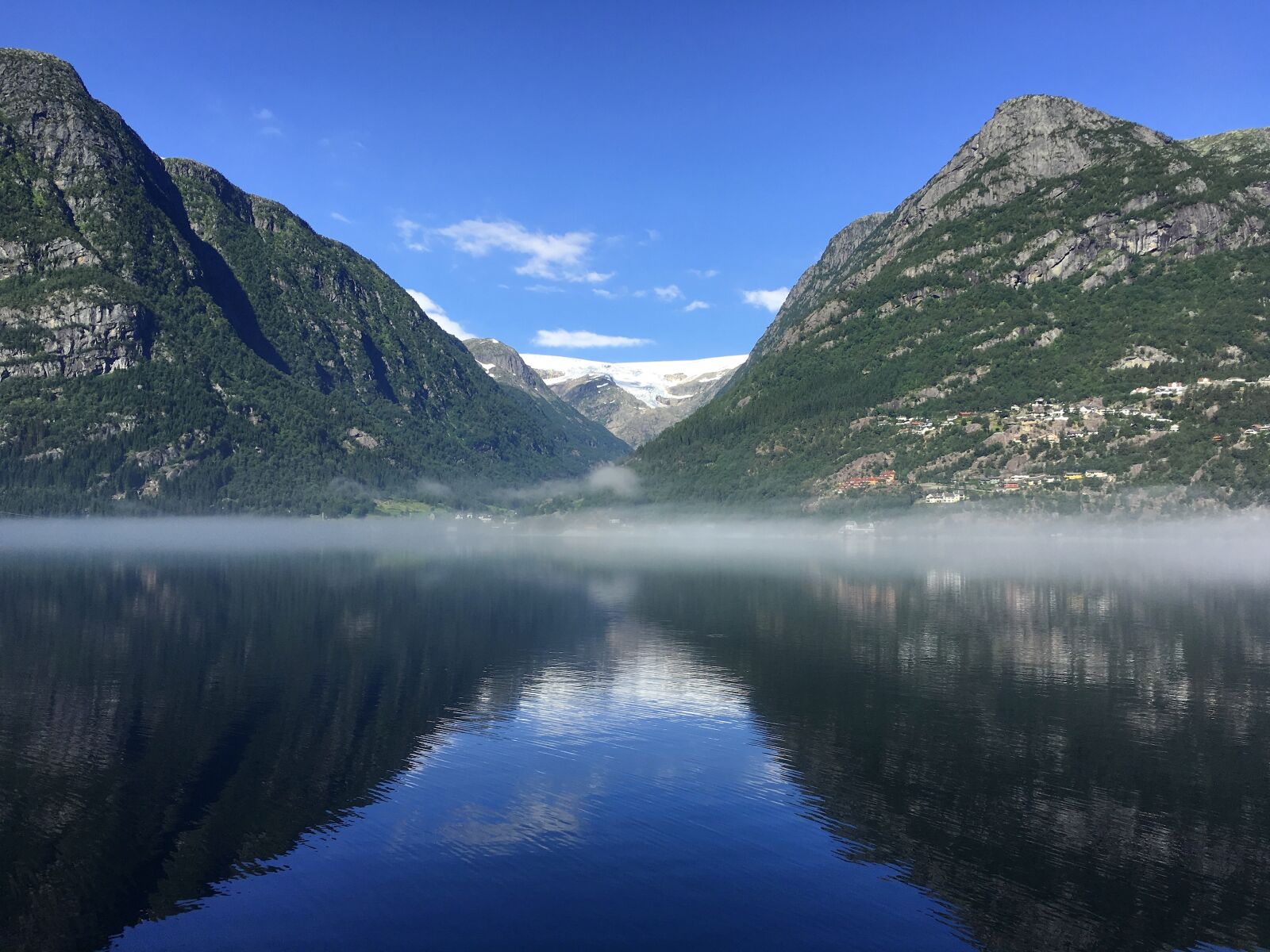 Apple iPhone 6s sample photo. Breen glacier, fjord, norway photography