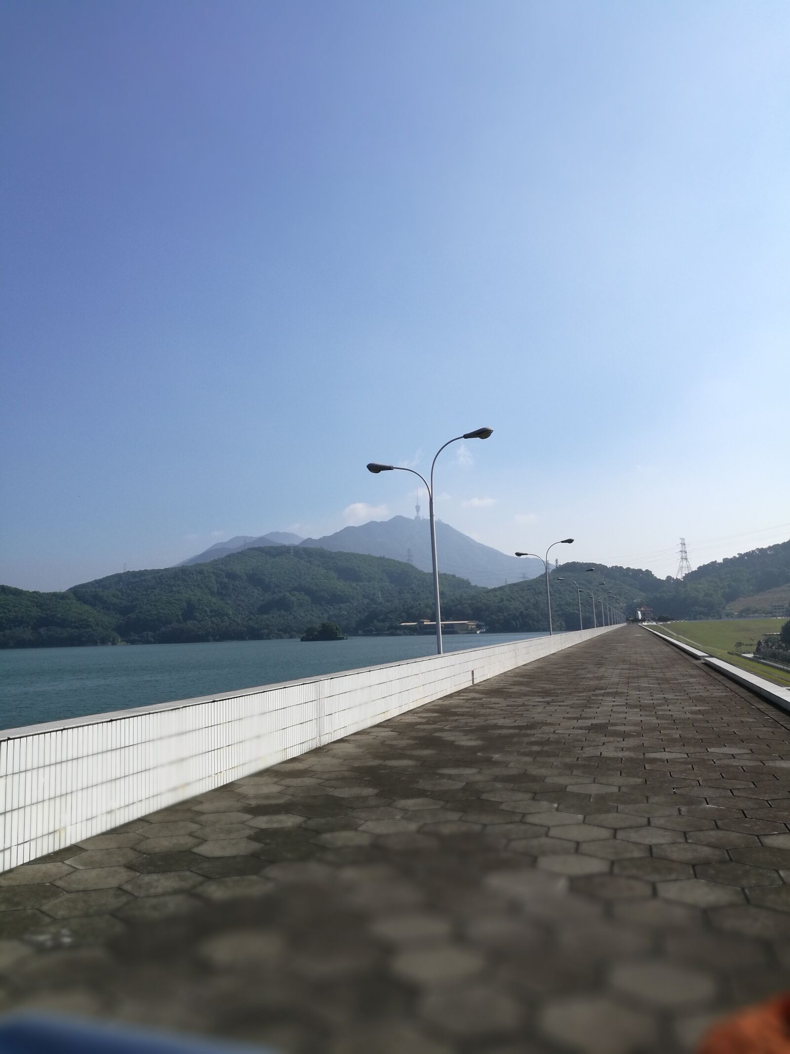 HUAWEI P9 sample photo. Reservoir, summer, east lake photography