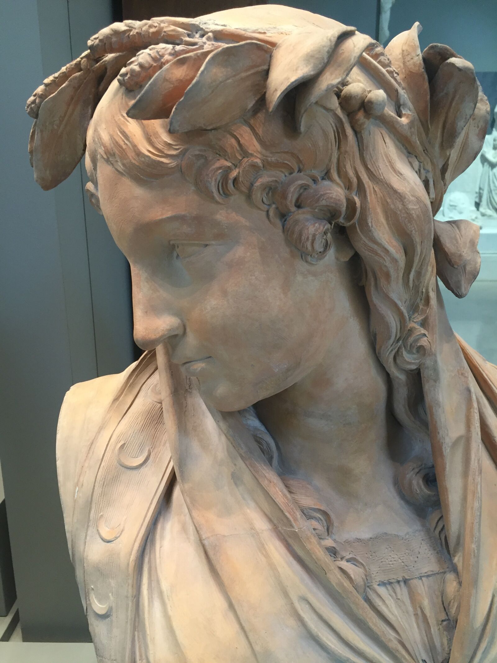 Apple iPhone 6 sample photo. Statue, bust, woman photography