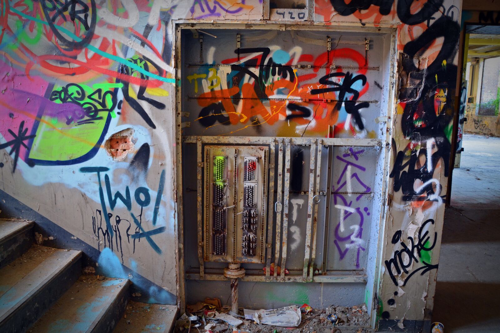 Nikon D5200 sample photo. Lost places, factory, pforphoto photography