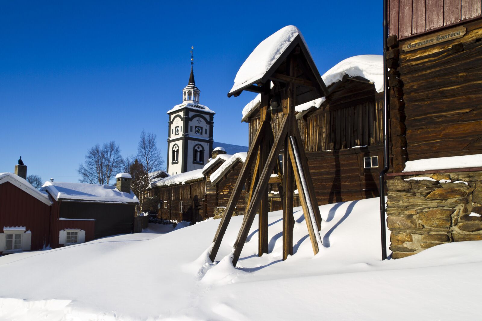 Canon EOS 7D sample photo. Church, world, røros photography