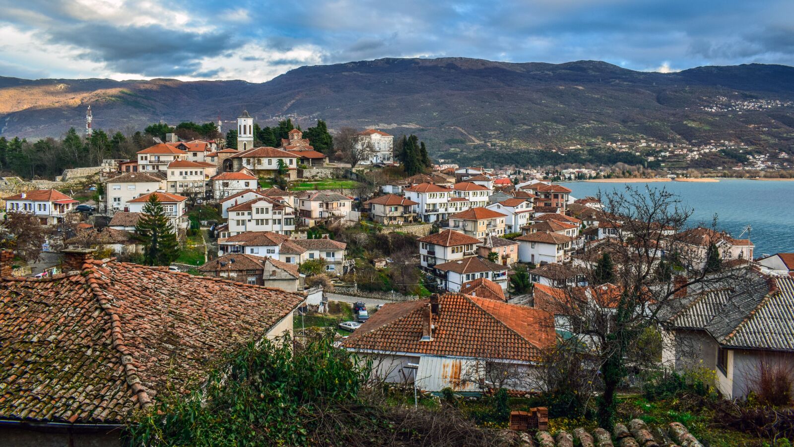 Nikon D3300 sample photo. Ohrid, north macedonia, town photography