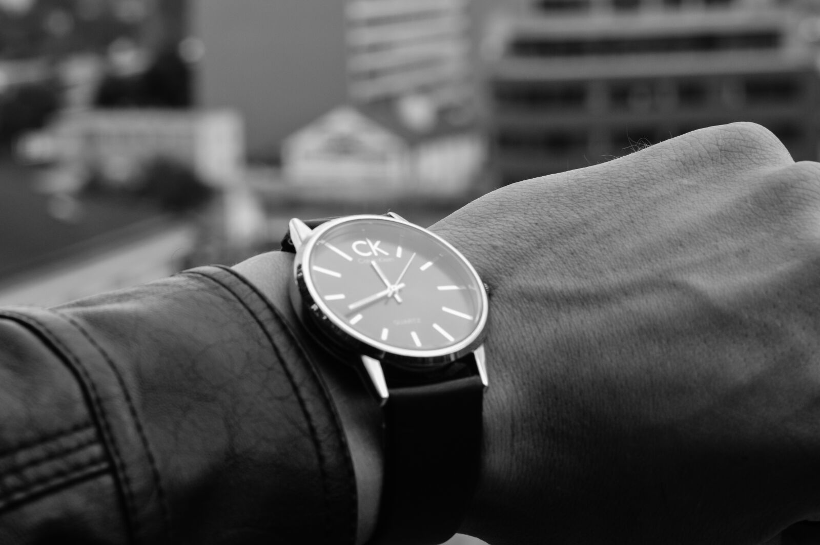 Nikon D3200 sample photo. Calvin klein, hand, watch photography