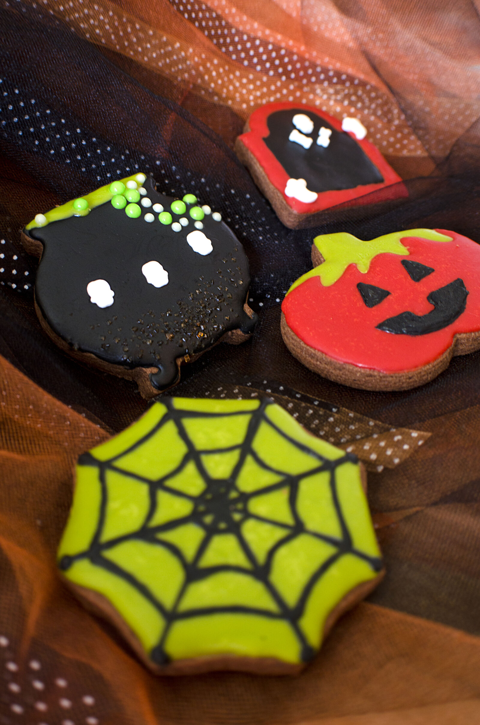Nikon D5100 sample photo. Calabaza, chocolate, cookies, decoracion photography
