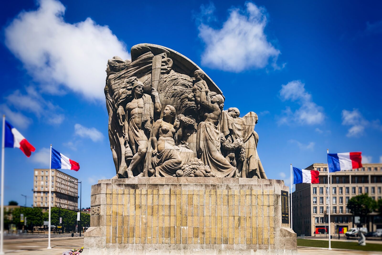 Canon EOS 6D sample photo. Monument, le havre, liberation photography