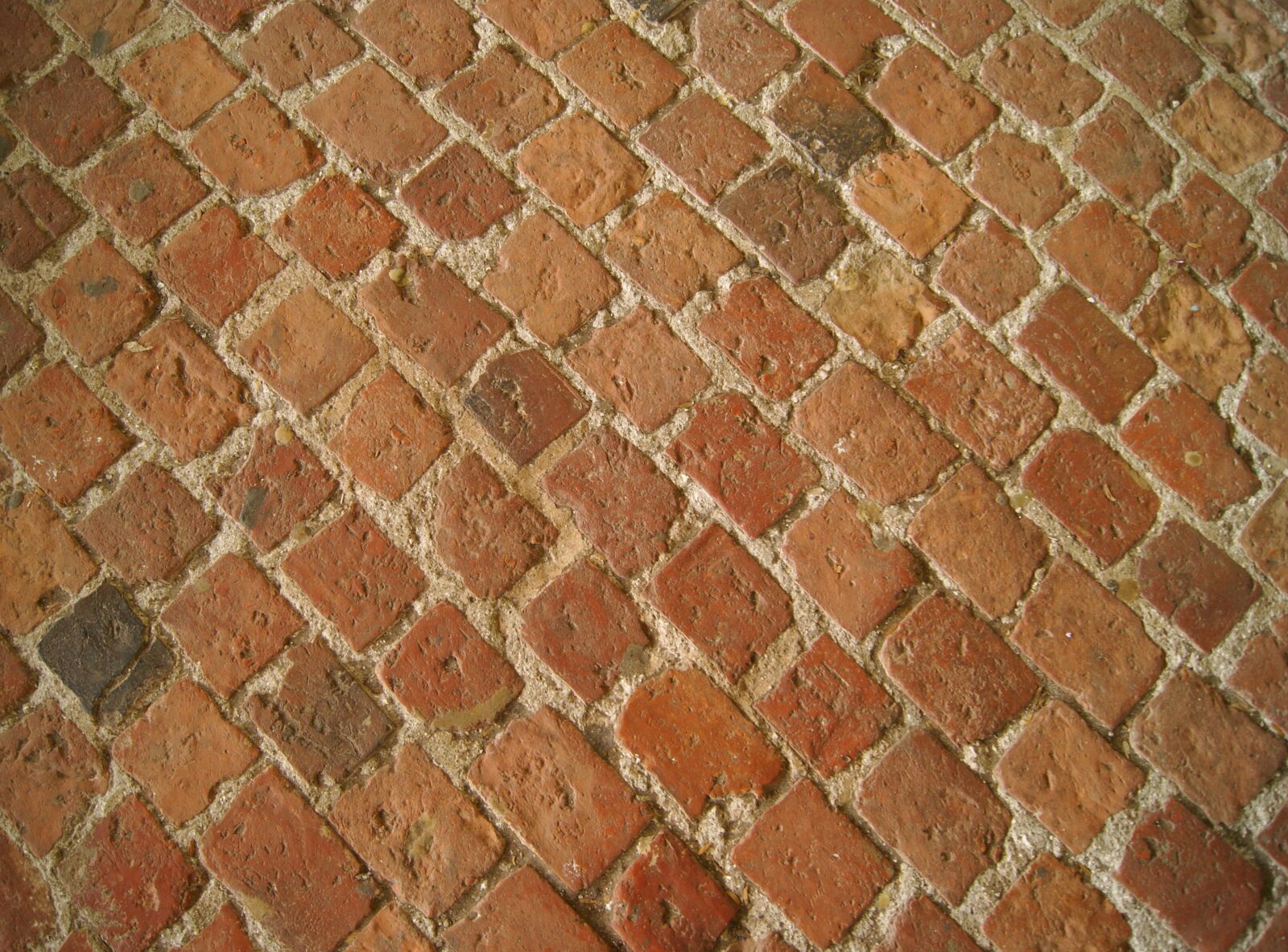 Sony Alpha DSLR-A230 sample photo. Brick, pattern, ground photography