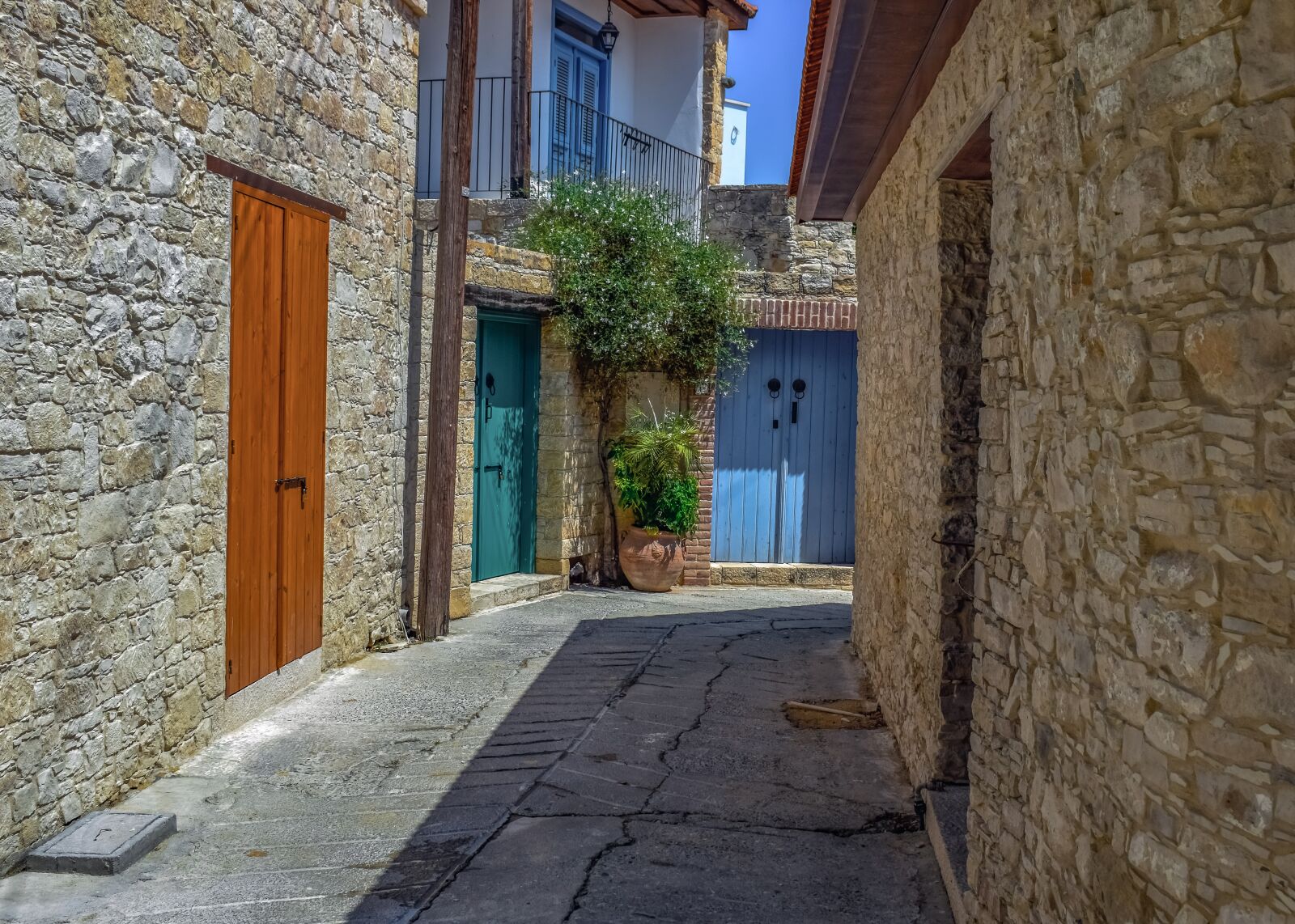Nikon D3300 sample photo. Cyprus, omodos, village photography