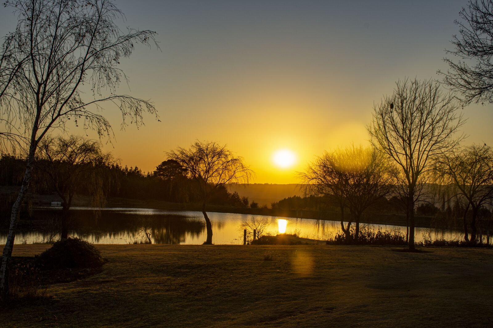 Nikon D7200 sample photo. Sunrise, lake, nature photography