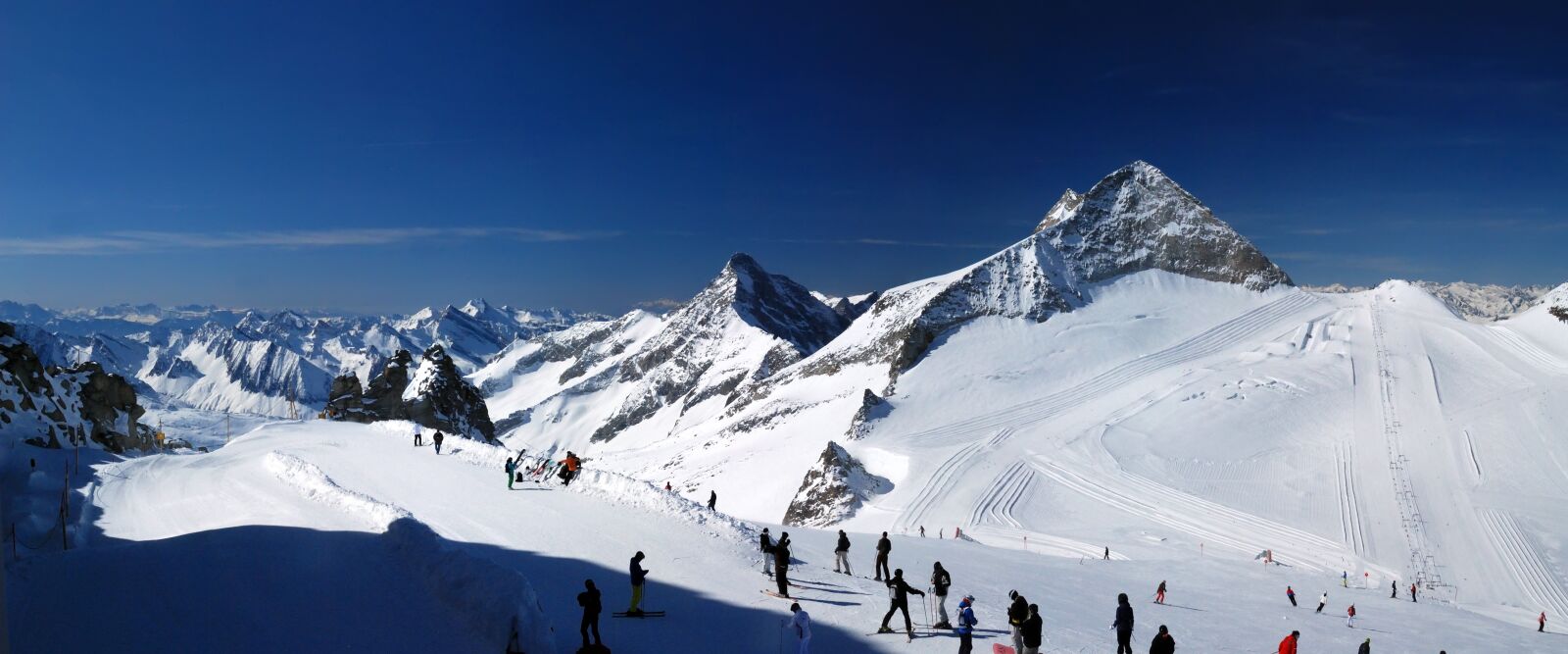 Nikon D80 sample photo. Hintertux, austria, panorama photography