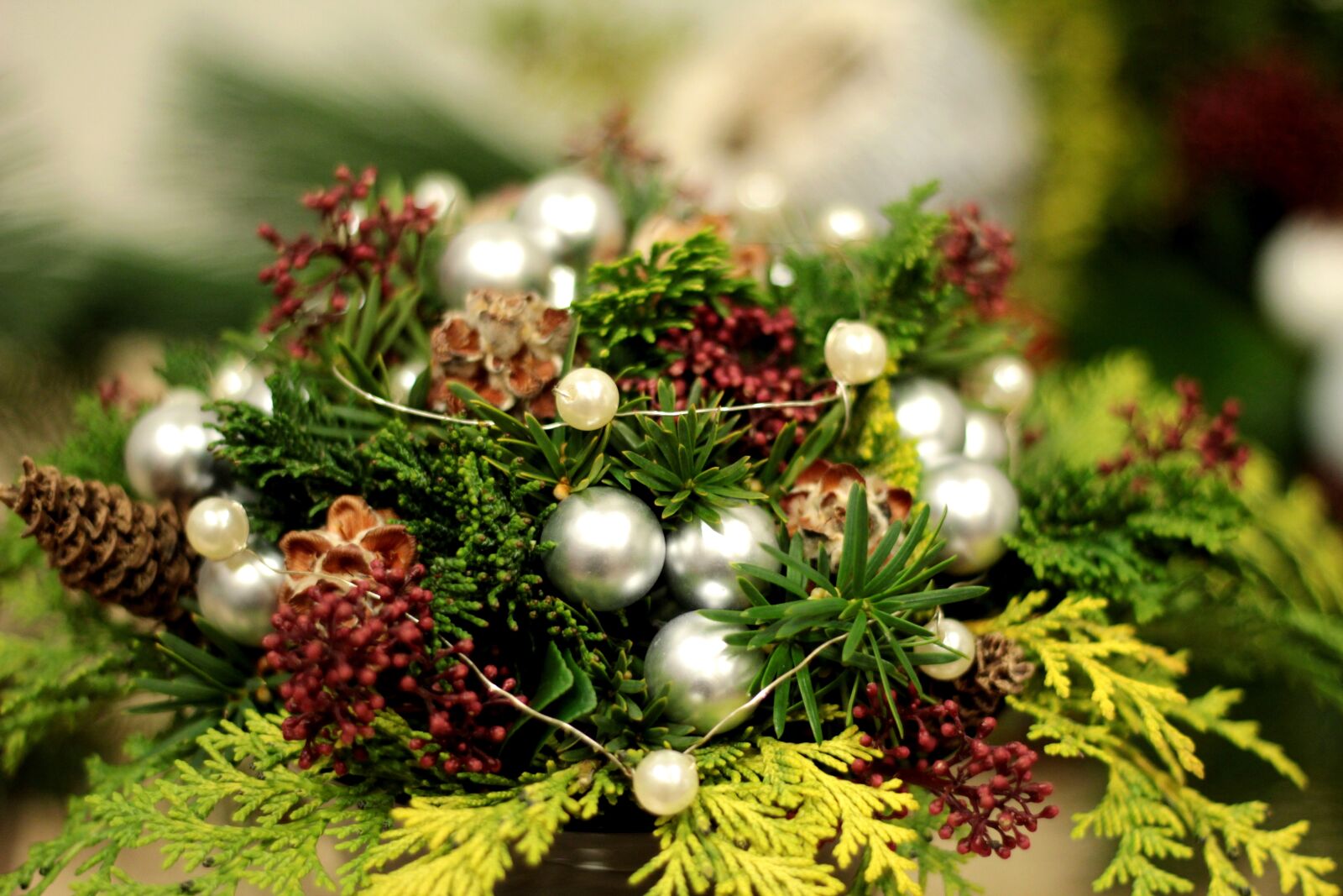 Canon EOS 600D (Rebel EOS T3i / EOS Kiss X5) + Canon EF 50mm F1.8 STM sample photo. Christmas, decoration, tradition photography