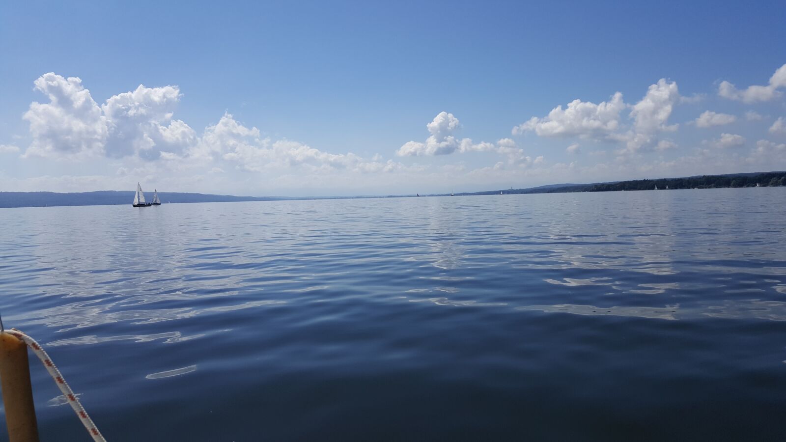 Samsung GALAXY S6 edge sample photo. Lake, sail, bavaria photography