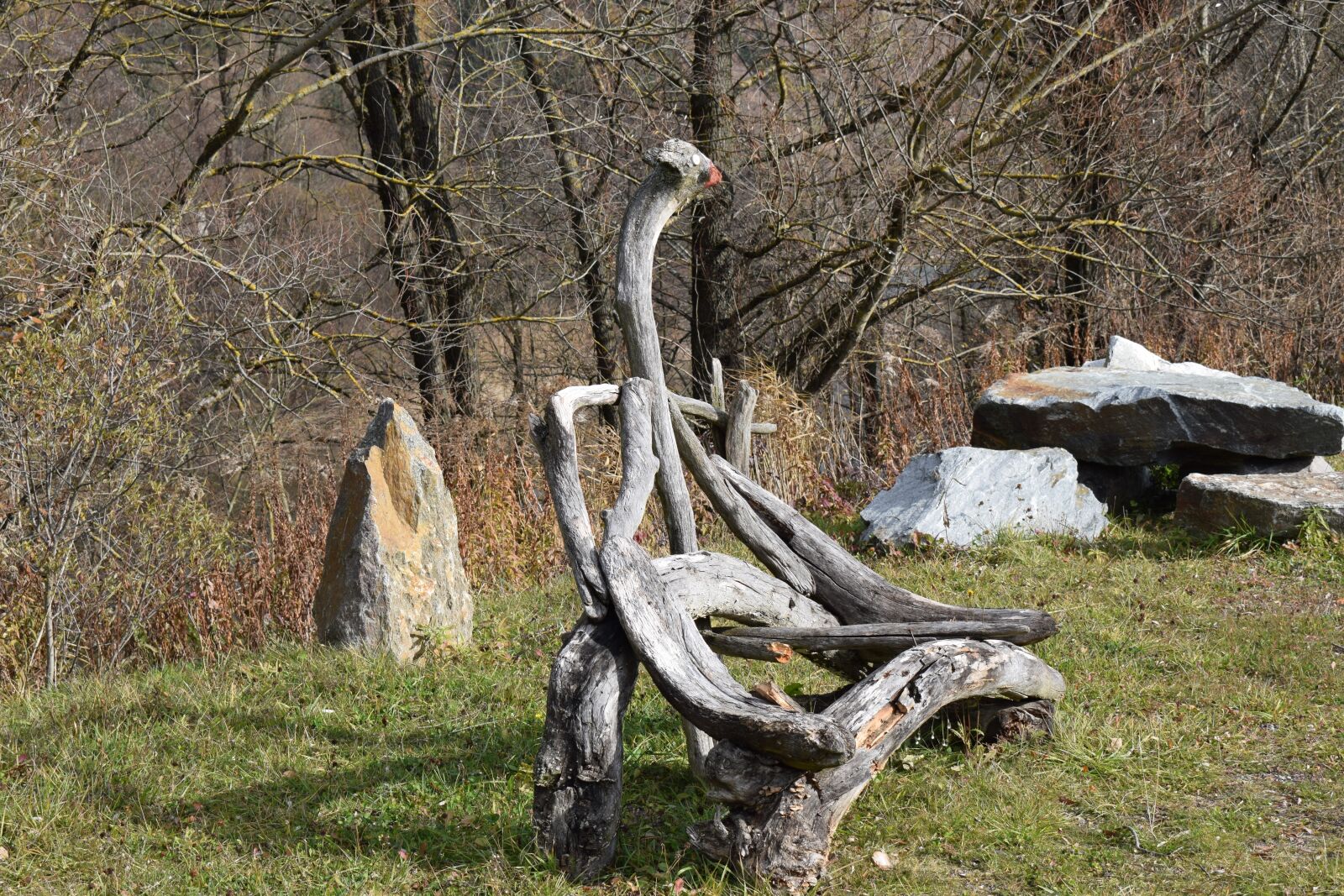 Nikon D3300 sample photo. Bank, bench, wood photography